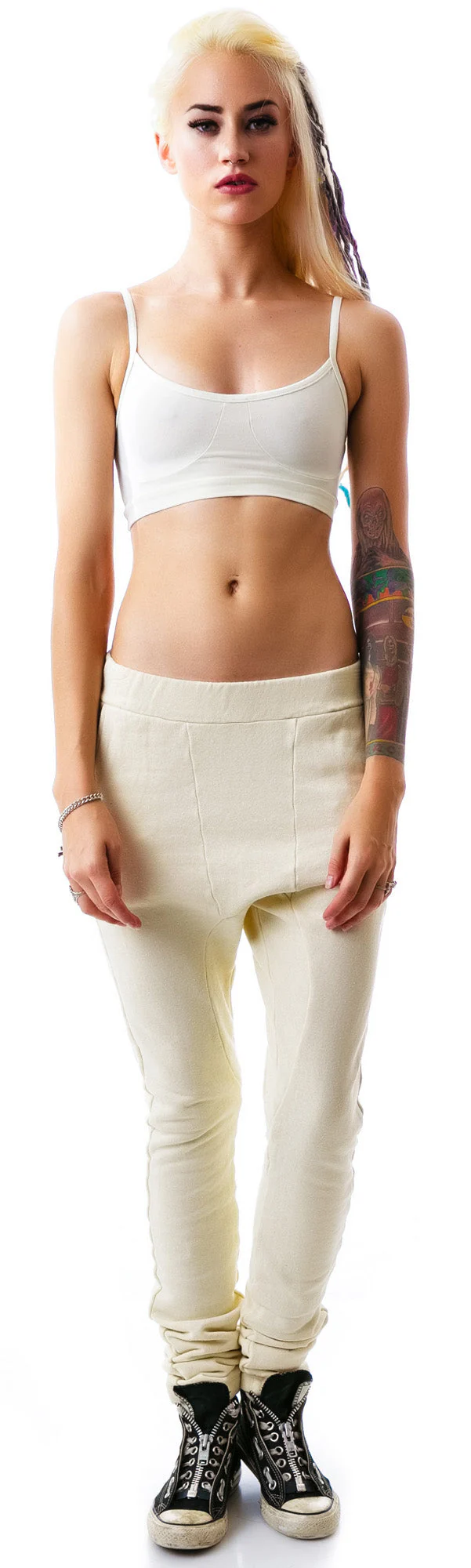Twerk Hard Bralette - Light Gray - Image 13