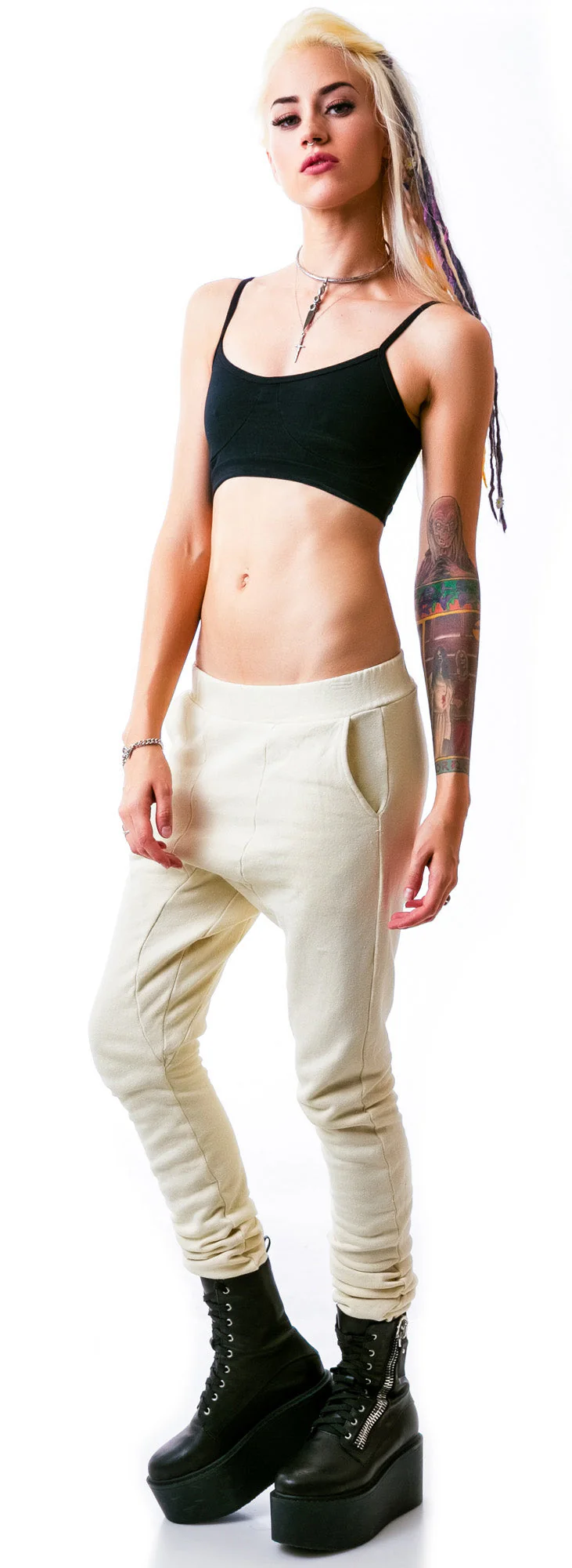 Twerk Hard Bralette - Light Gray - Image 21
