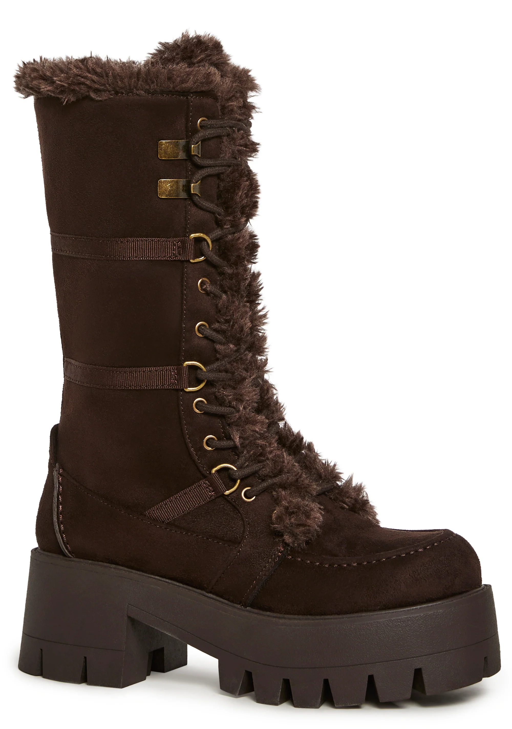 Grunge Trek Hiking Boots - Brown - Image 2