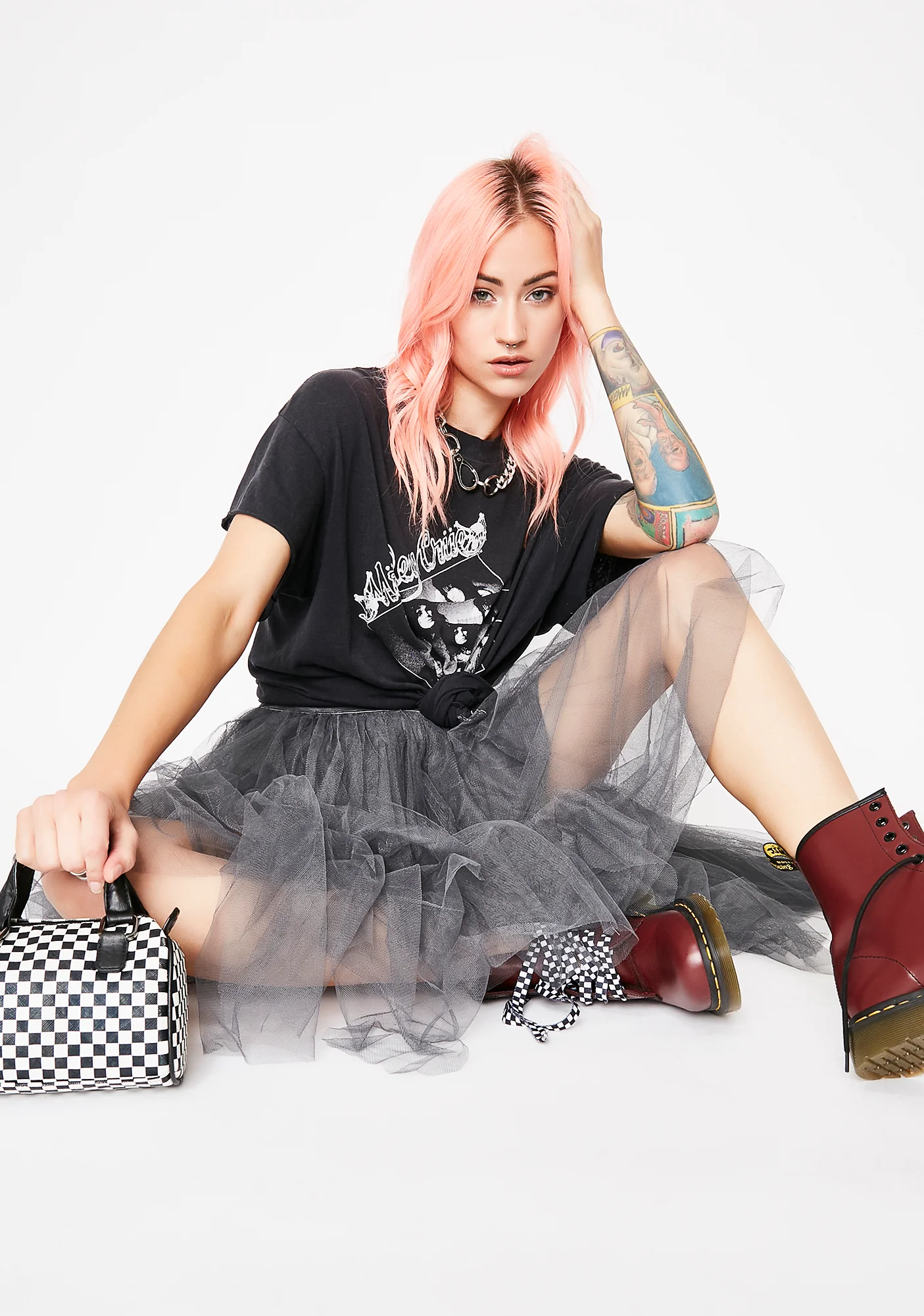 Twirlin' On Haterz Tulle Skirt - Image 2