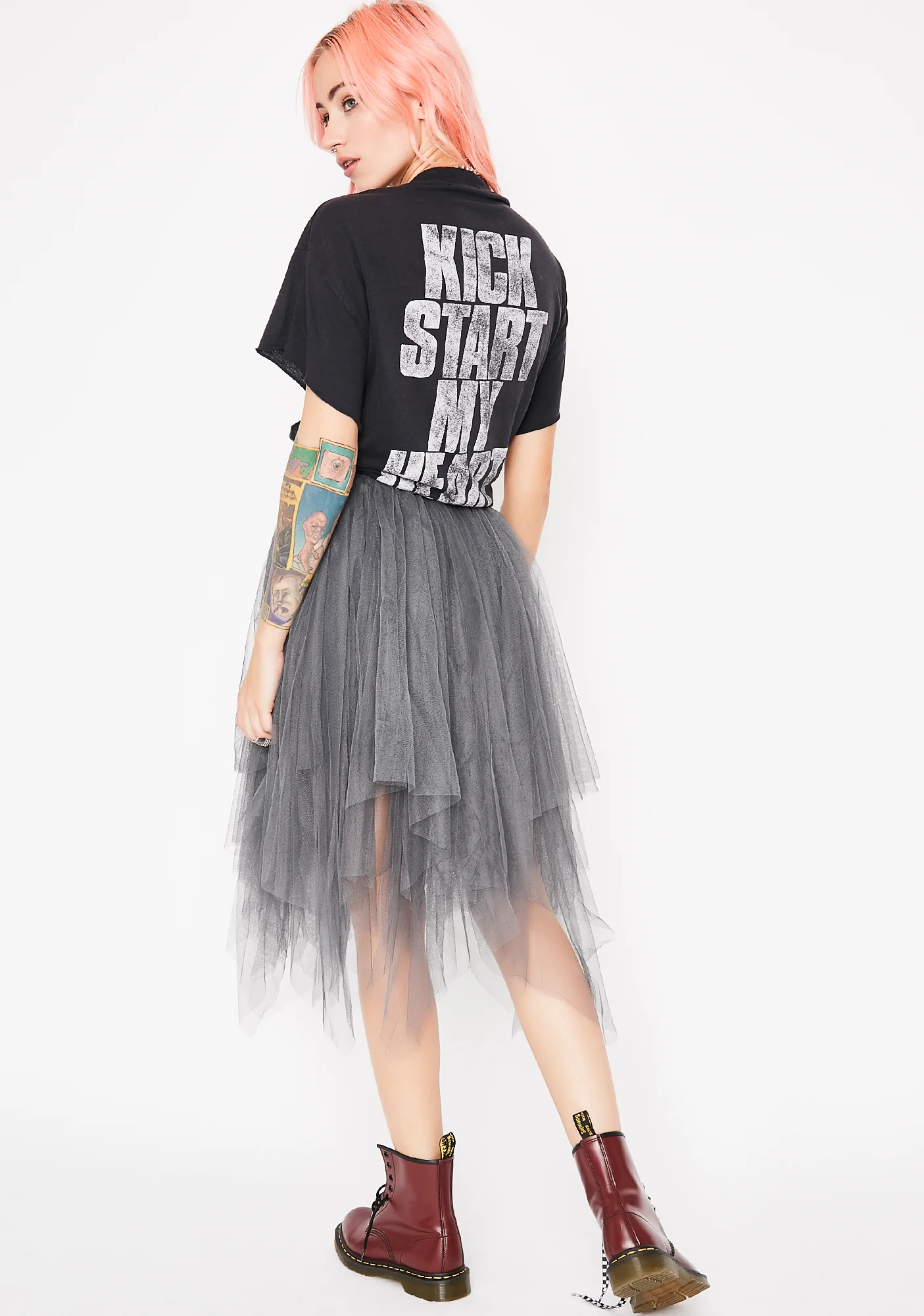 Twirlin' On Haterz Tulle Skirt - Image 4