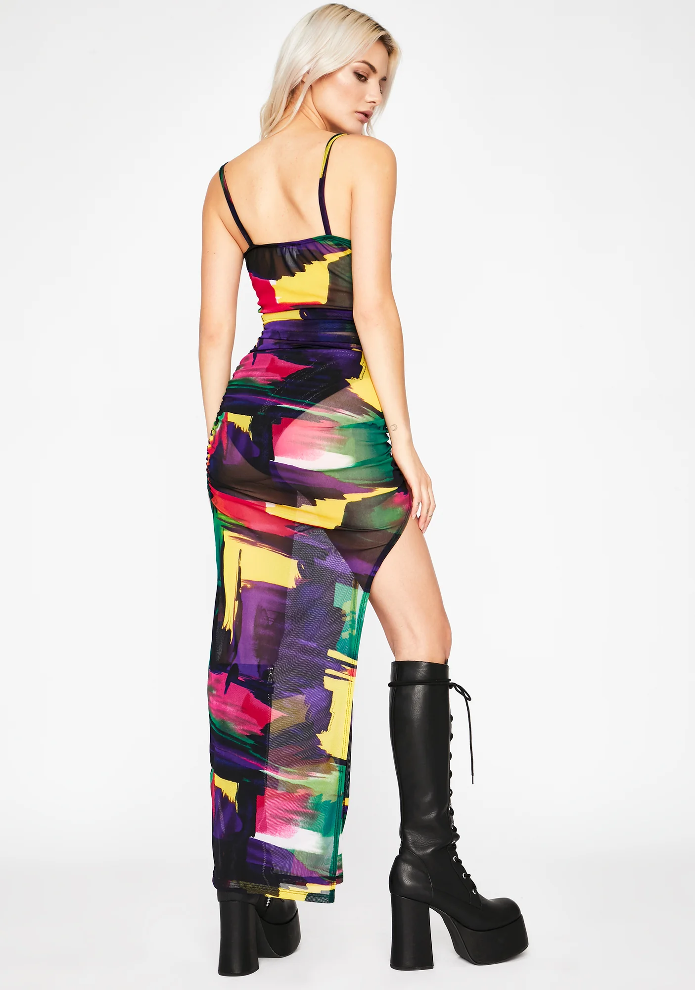 Twisted Dreamz Tie Dye Dress - Image 4