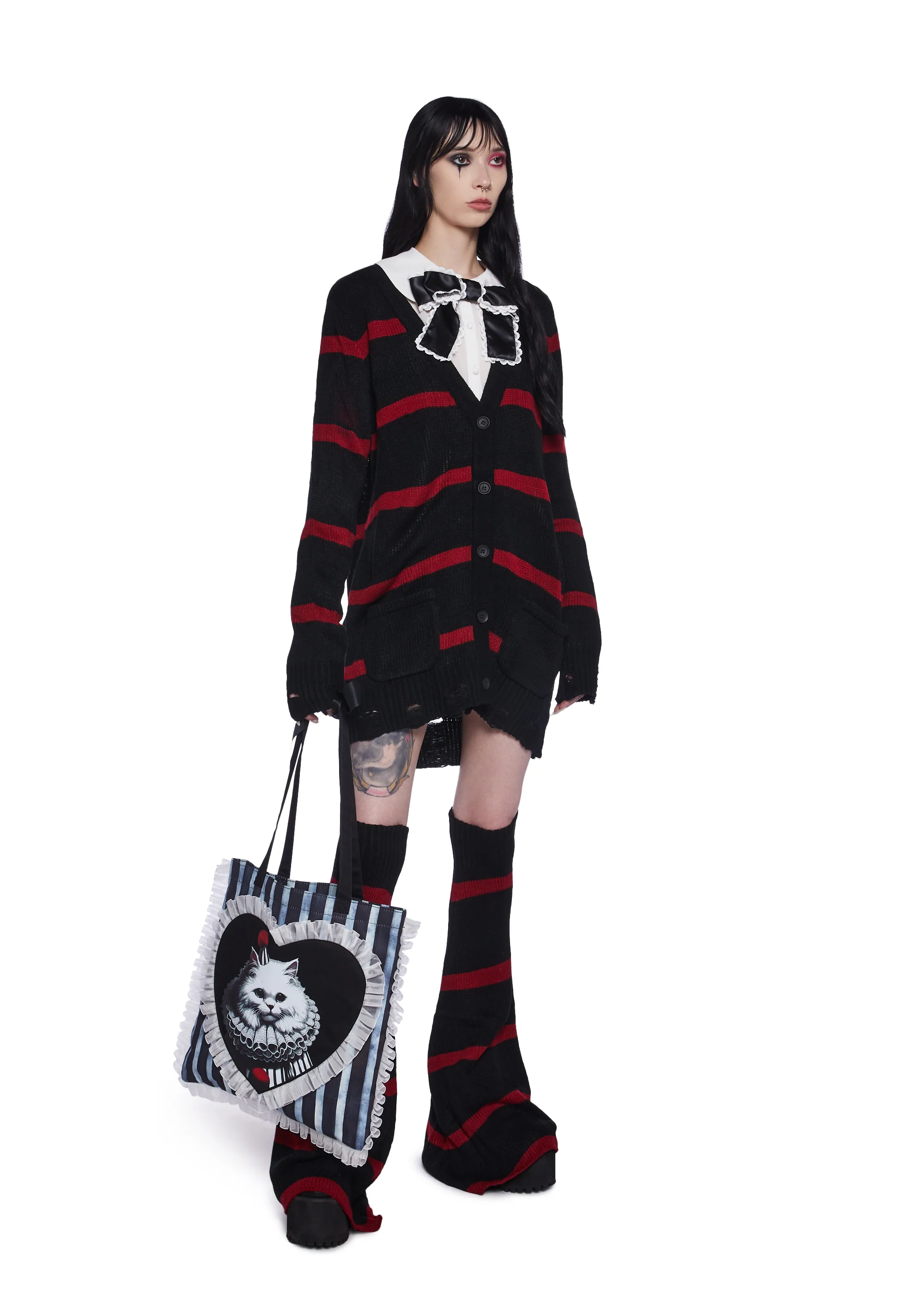Twisted Games Cardigan And Leg Warmers Set - Image 5