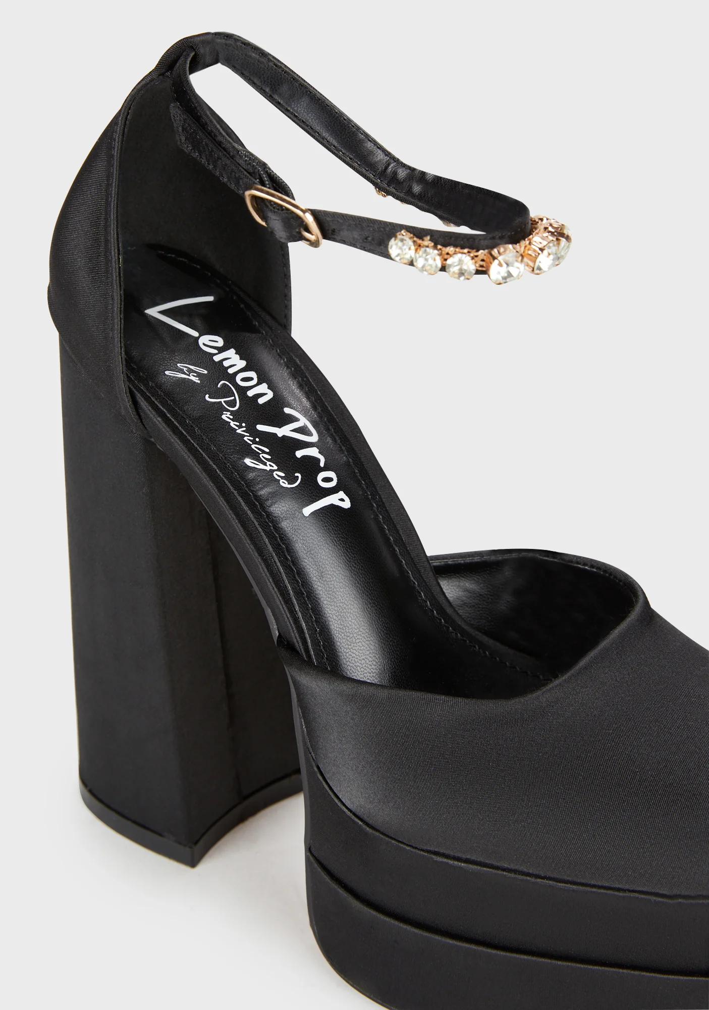 Typhoon Platform Heels - Black - Image 2