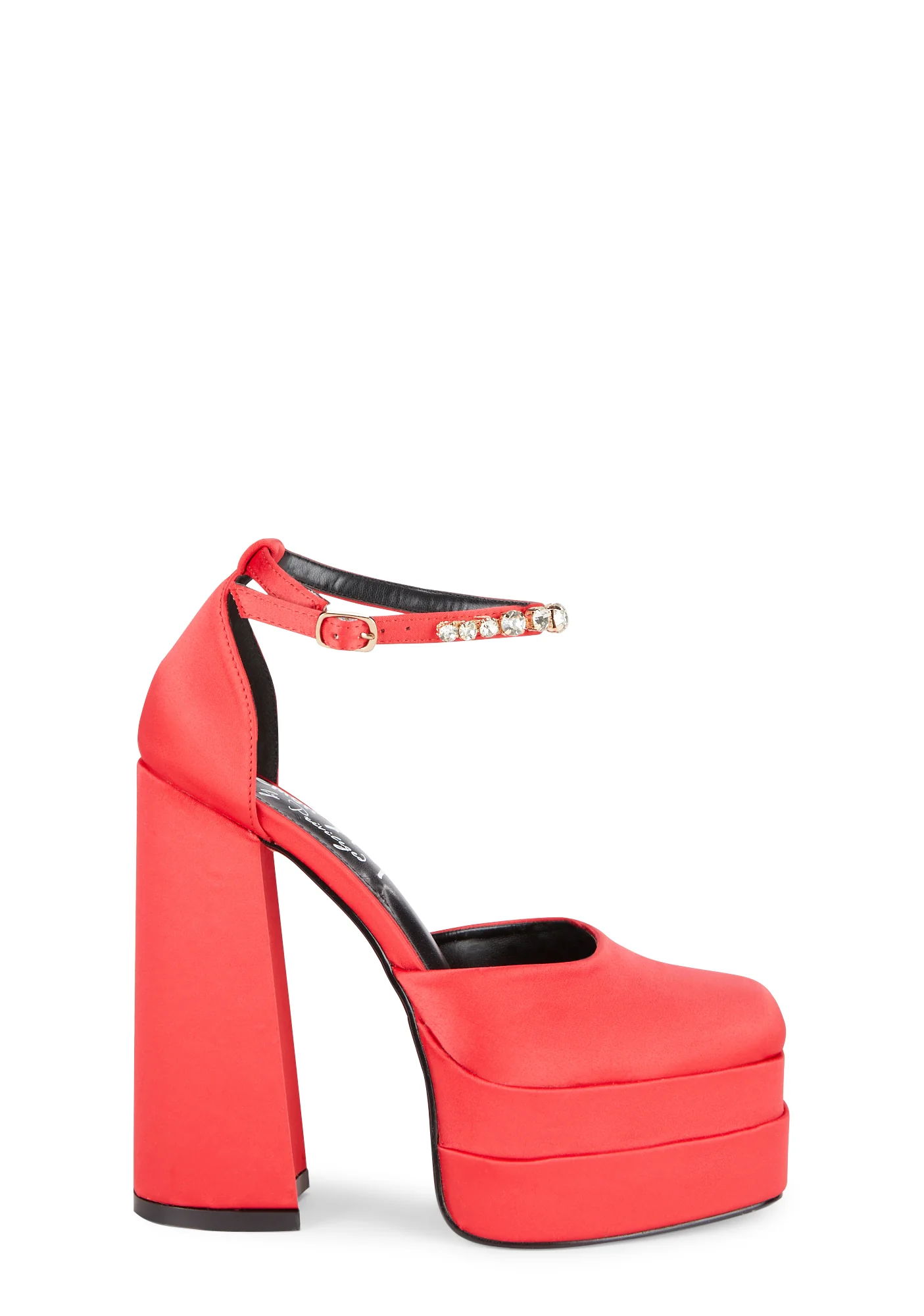 Typhoon Platform Heels - Red - Image 26