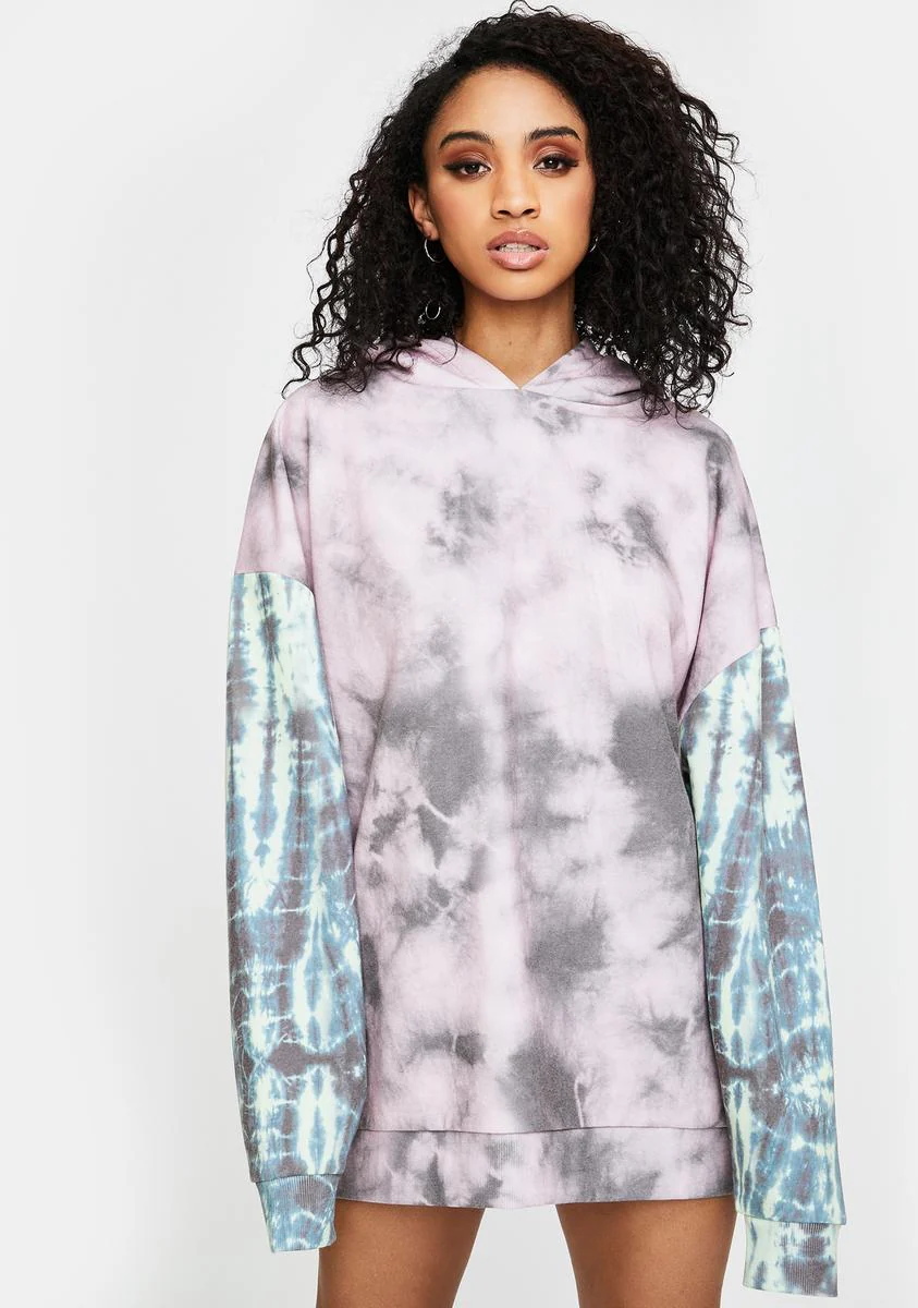 UFO Multi Tie Dye Hoodie - Image 2