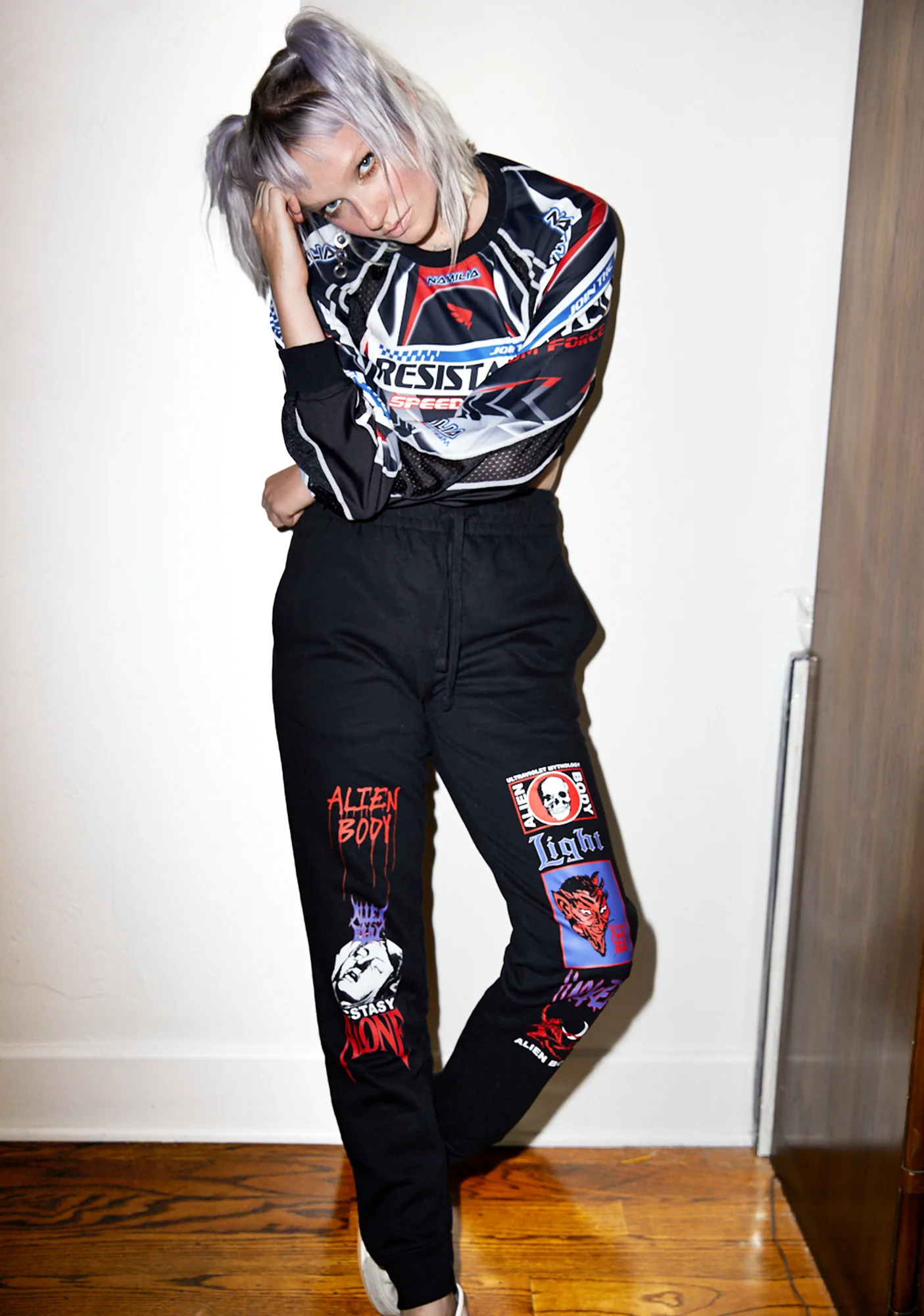 Ultraviolet Mythology Graphic Joggers - Image 3