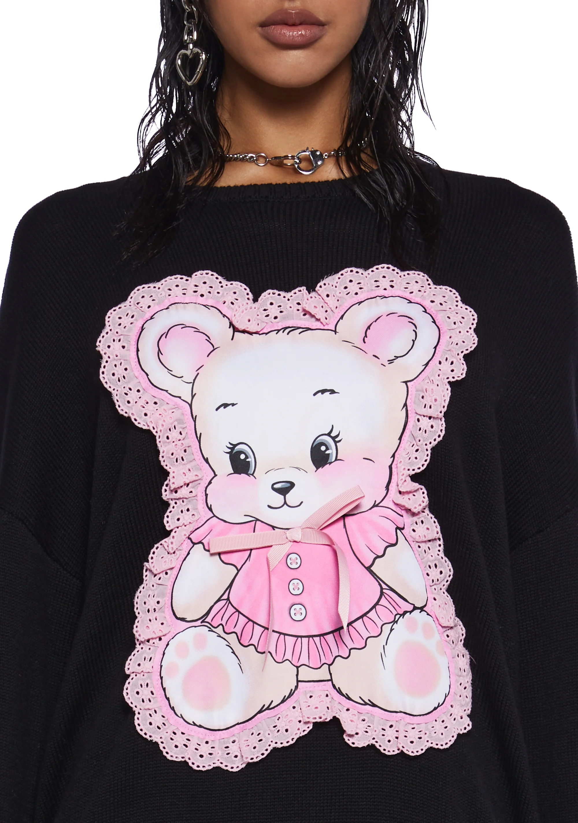 Unbearably Cute Oversized Sweater - Image 5