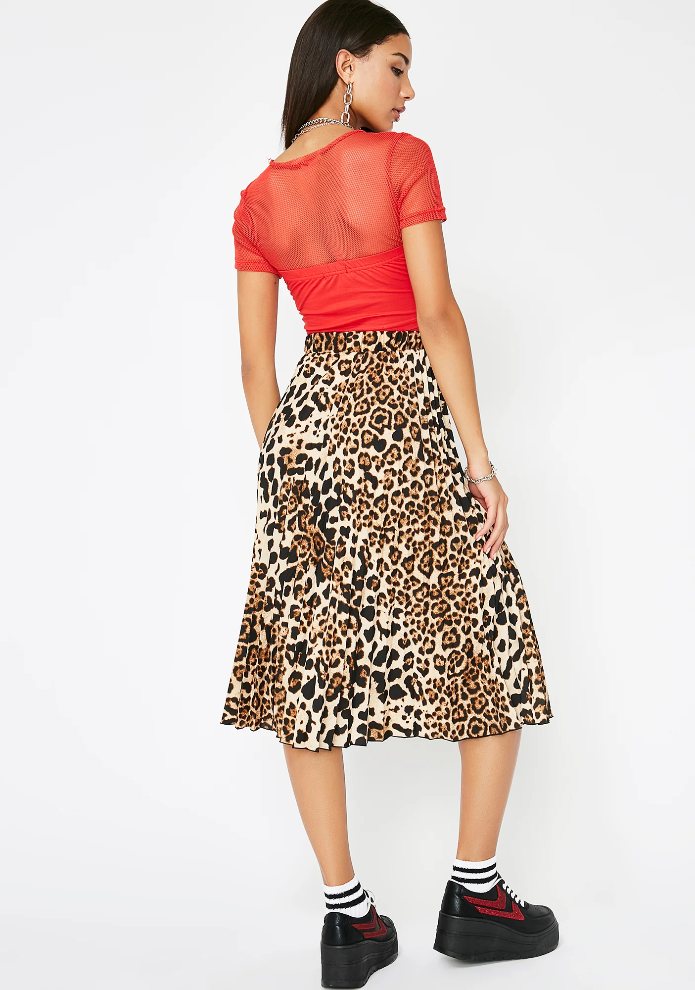 Unchained Leopard Skirt - Image 4