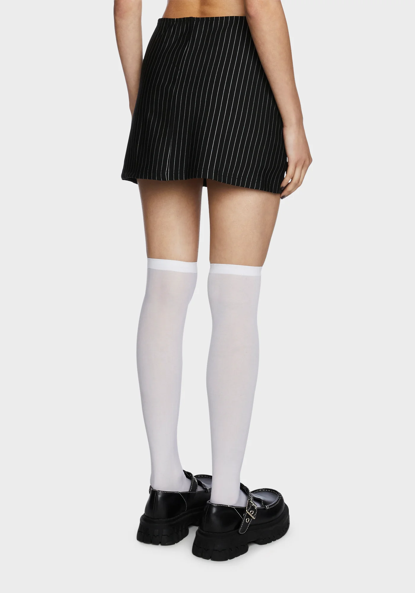 Under The Boardwalk Mini Skort - Pinstripe - Image 4