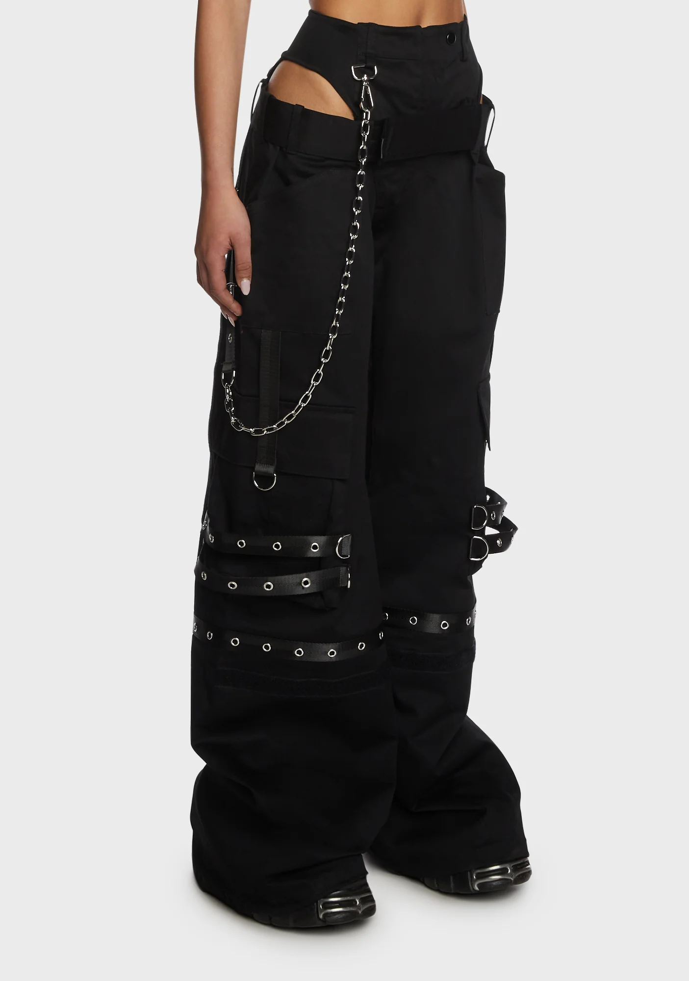 Underworld Cut-Out Cargo Pants - Image 4