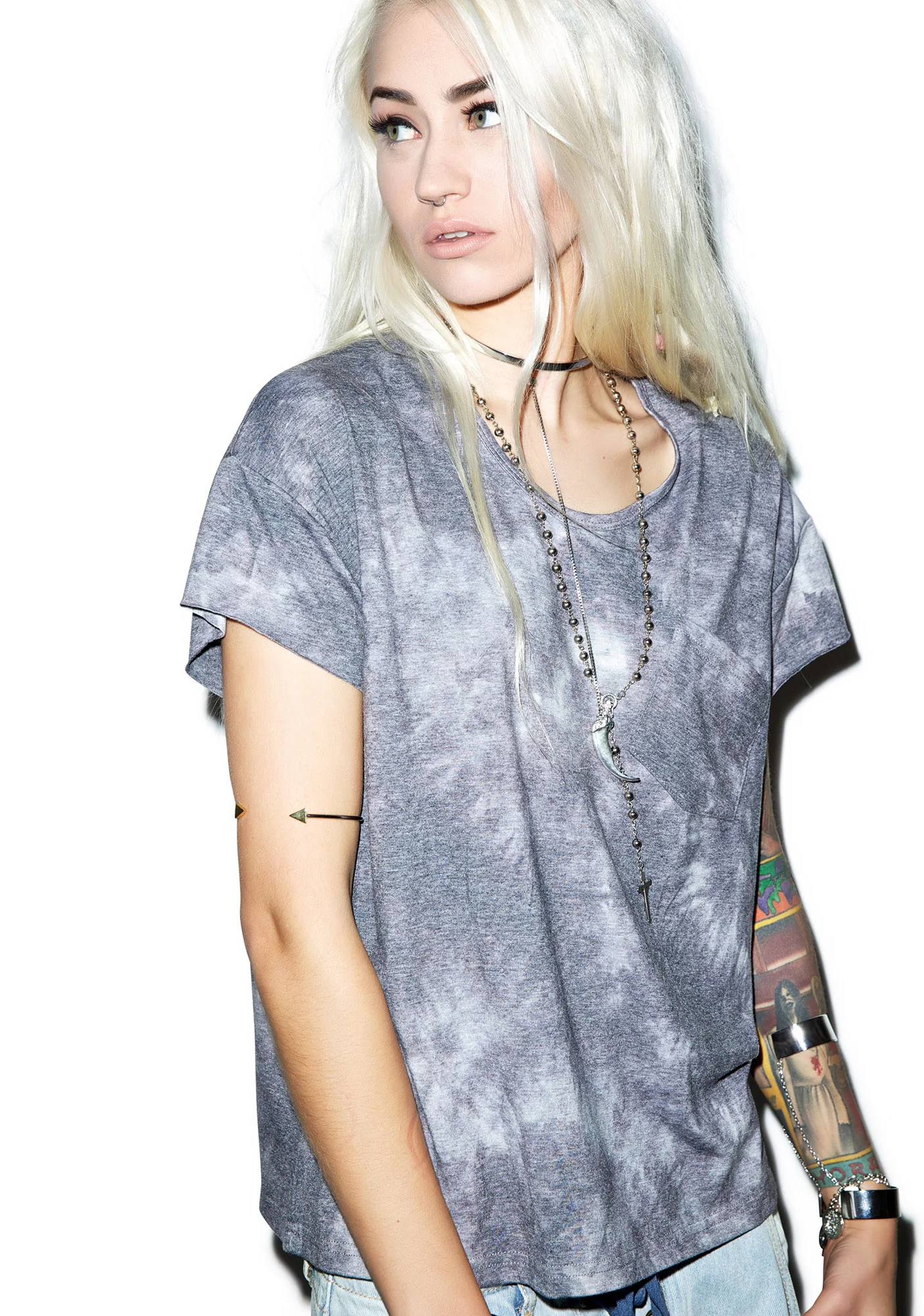 Unholey Tie Dye Dude Tee - Image 4