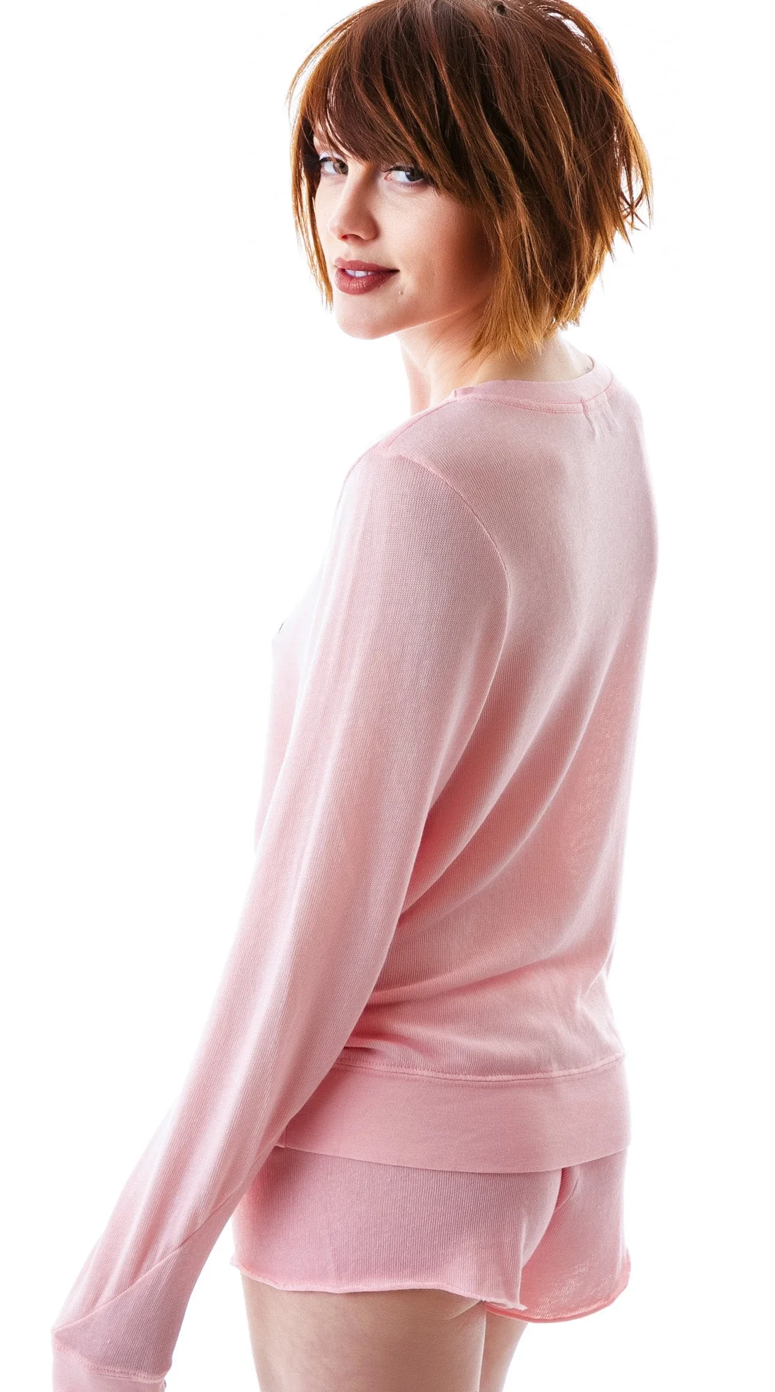 Unicorn Baggy Beach Jumper - Light Orange - Image 3