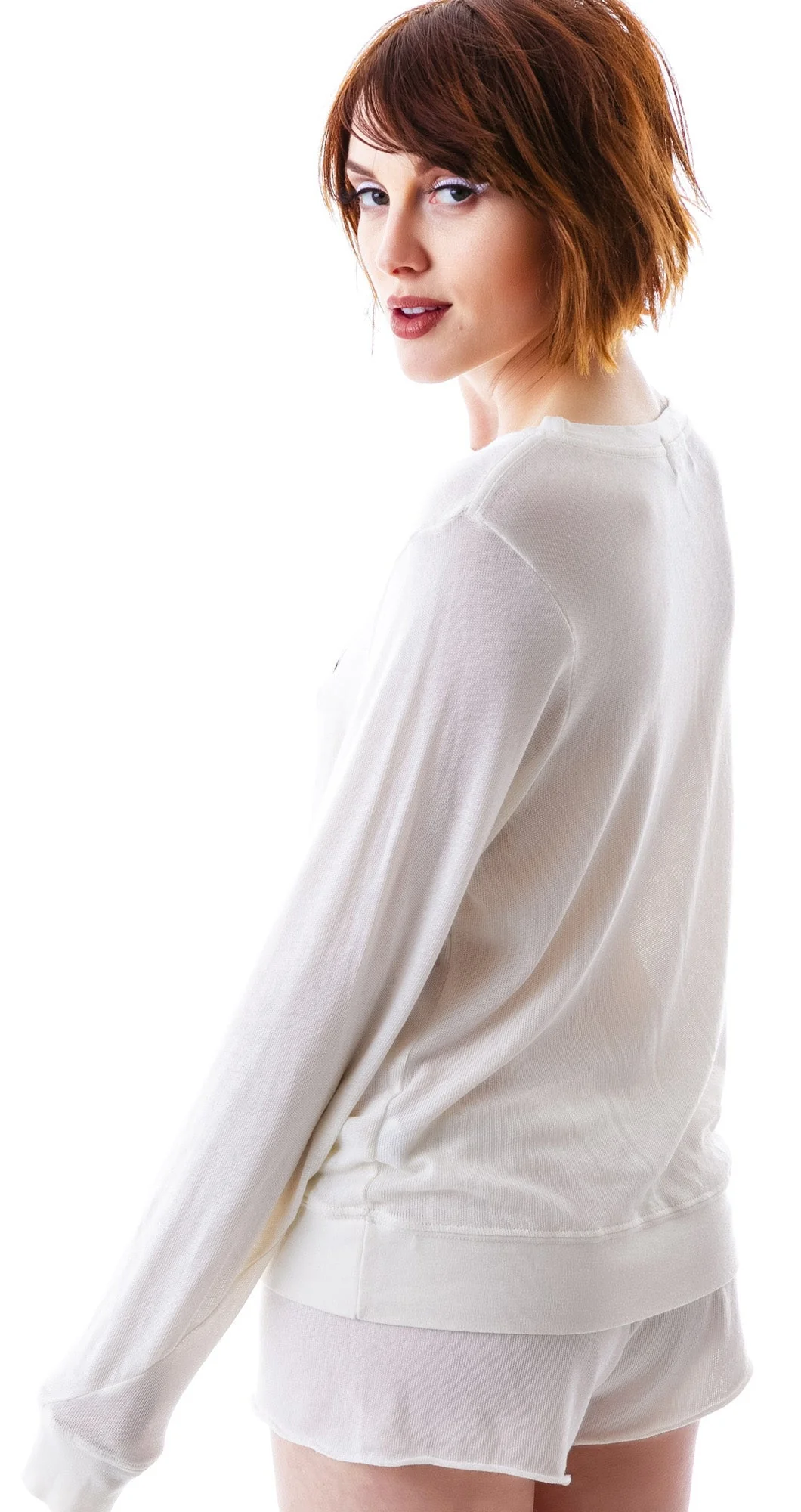 Unicorn Baggy Beach Jumper - Light Orange - Image 6