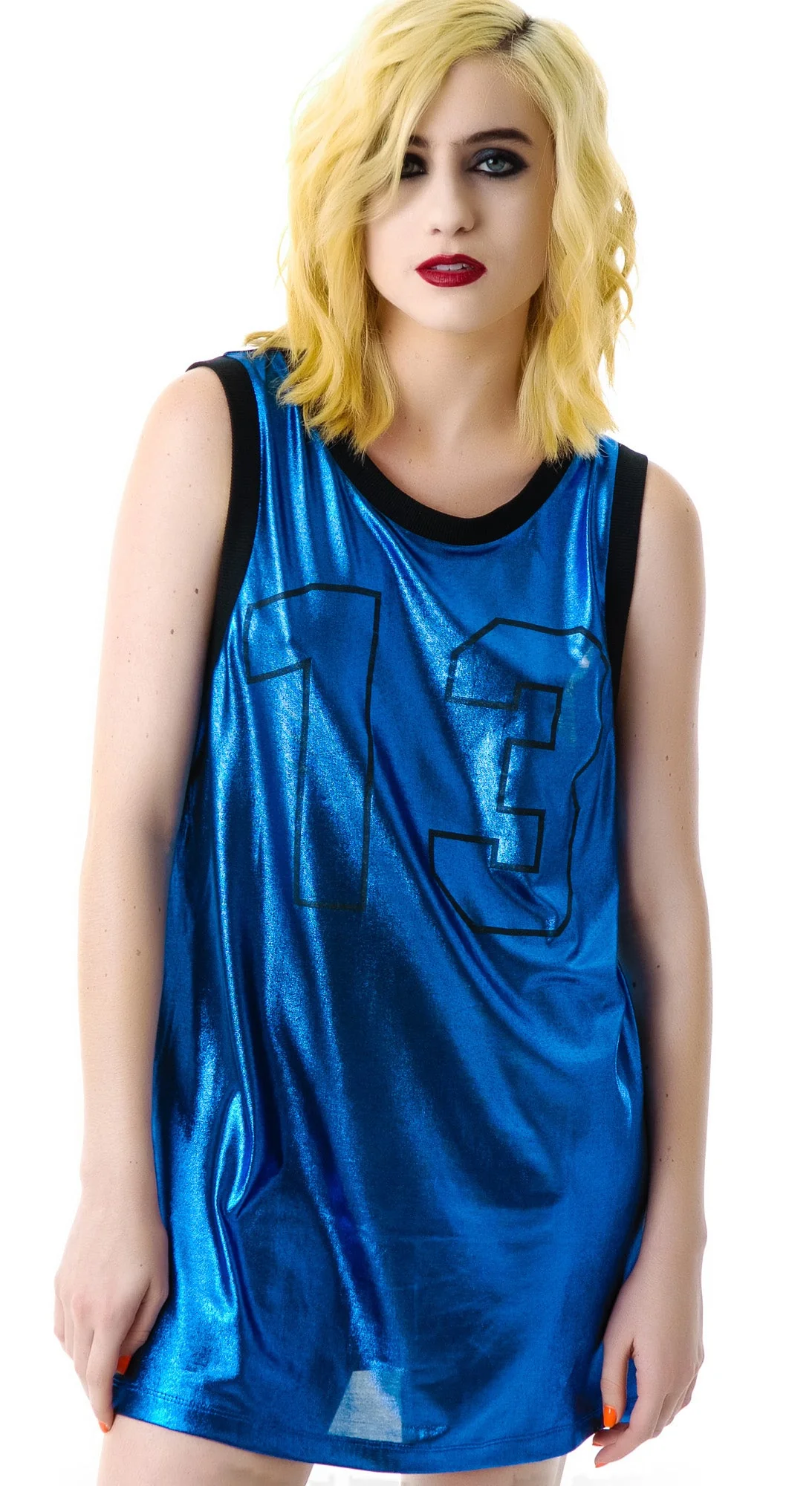 Unlucky 13 Jersey Tank - Gold - Image 14
