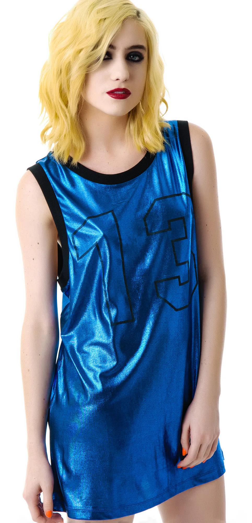 Unlucky 13 Jersey Tank - Gold - Image 15