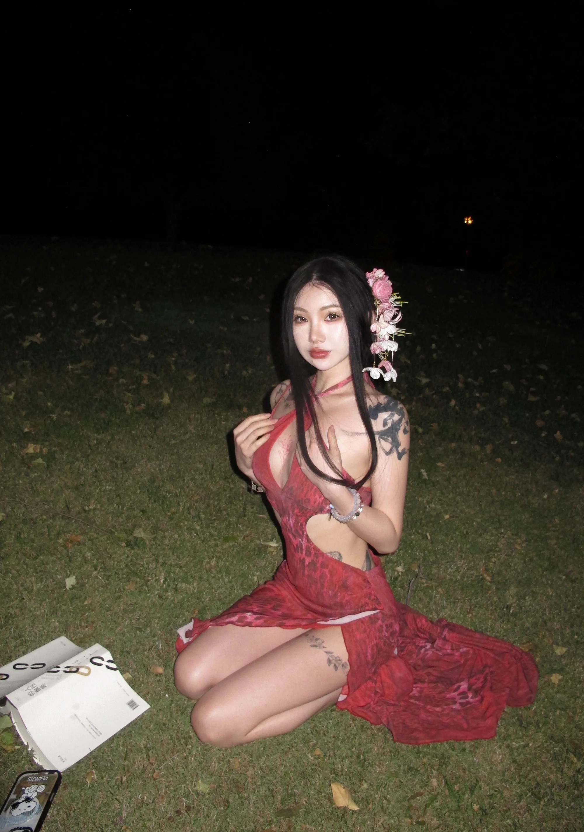 Untamed Love Print Dress - Image 6
