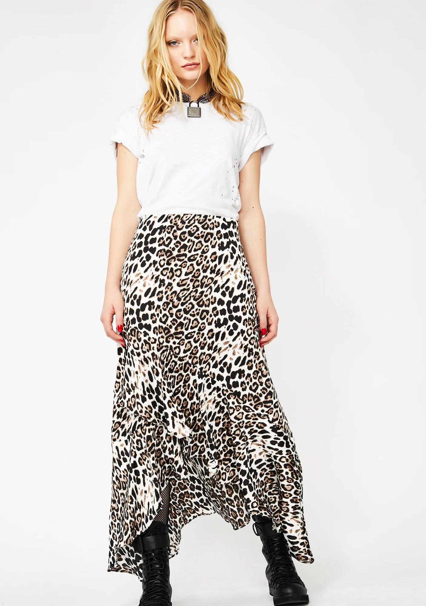 Untamed Tendencies Maxi Skirt - Image 3