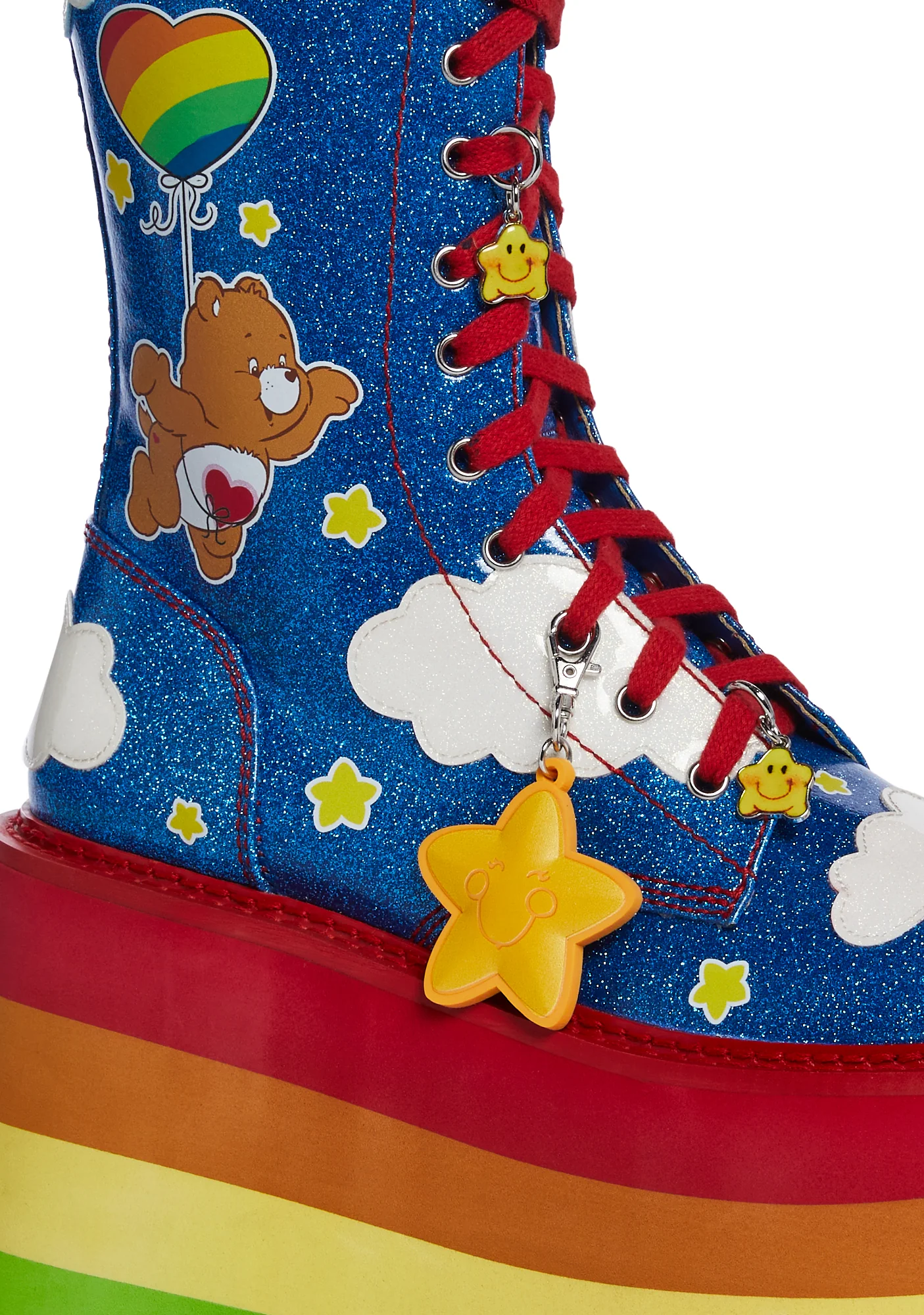 Up And Away Platform Boots - Rainbow - Image 2