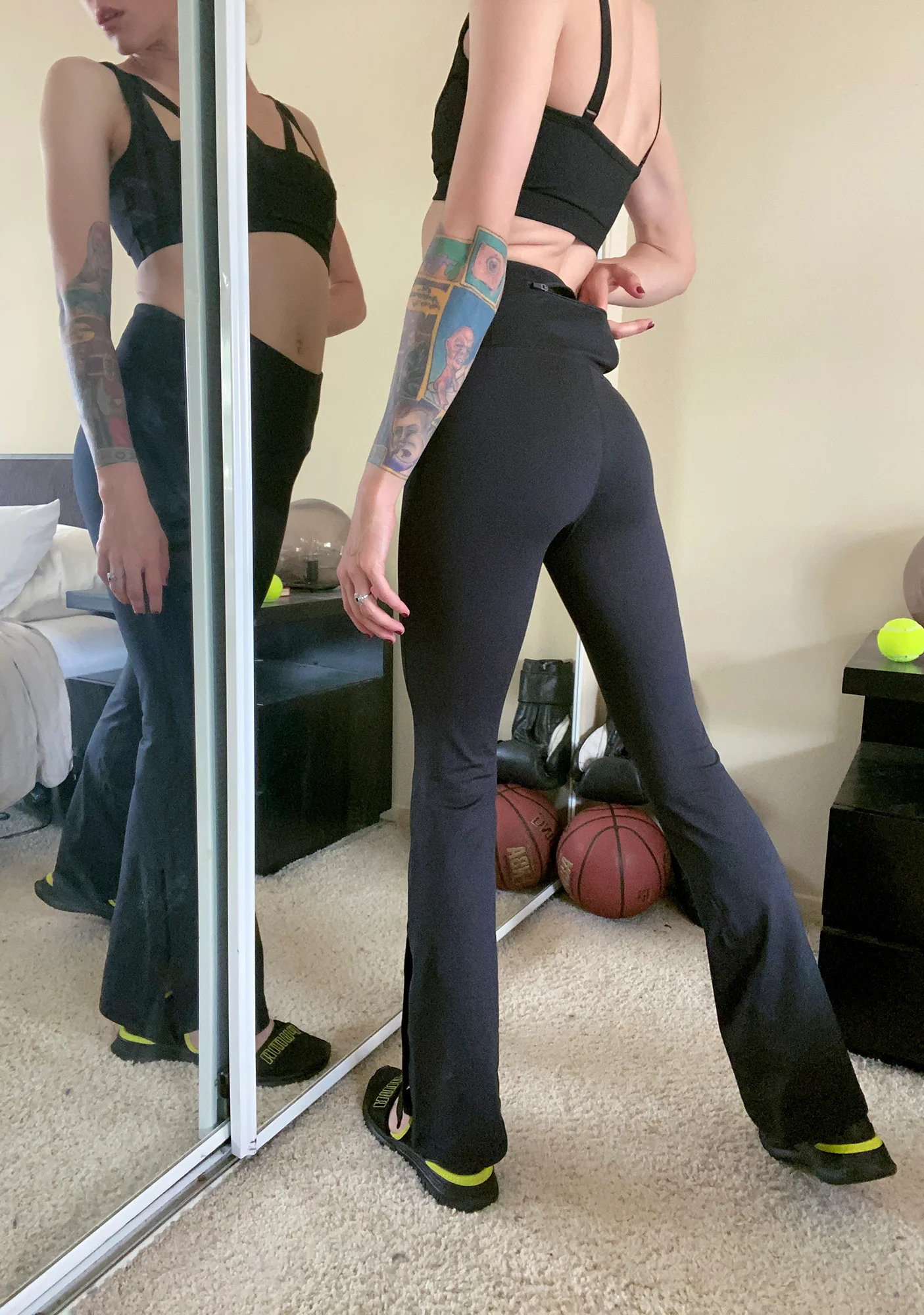 Up And Out Bootcut Leggings - Image 4