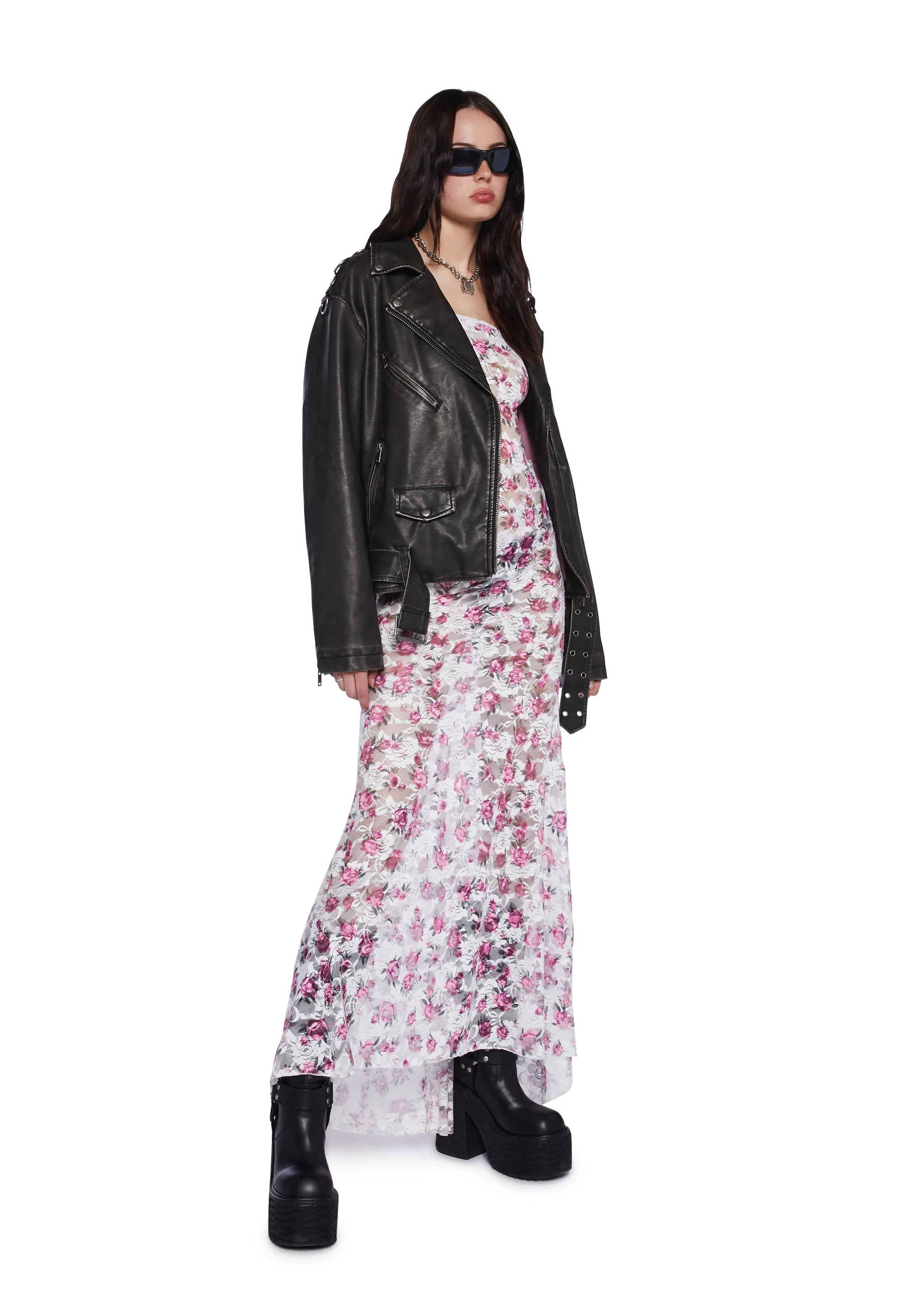 Up On The Roof Floral Midi Dress - Image 5