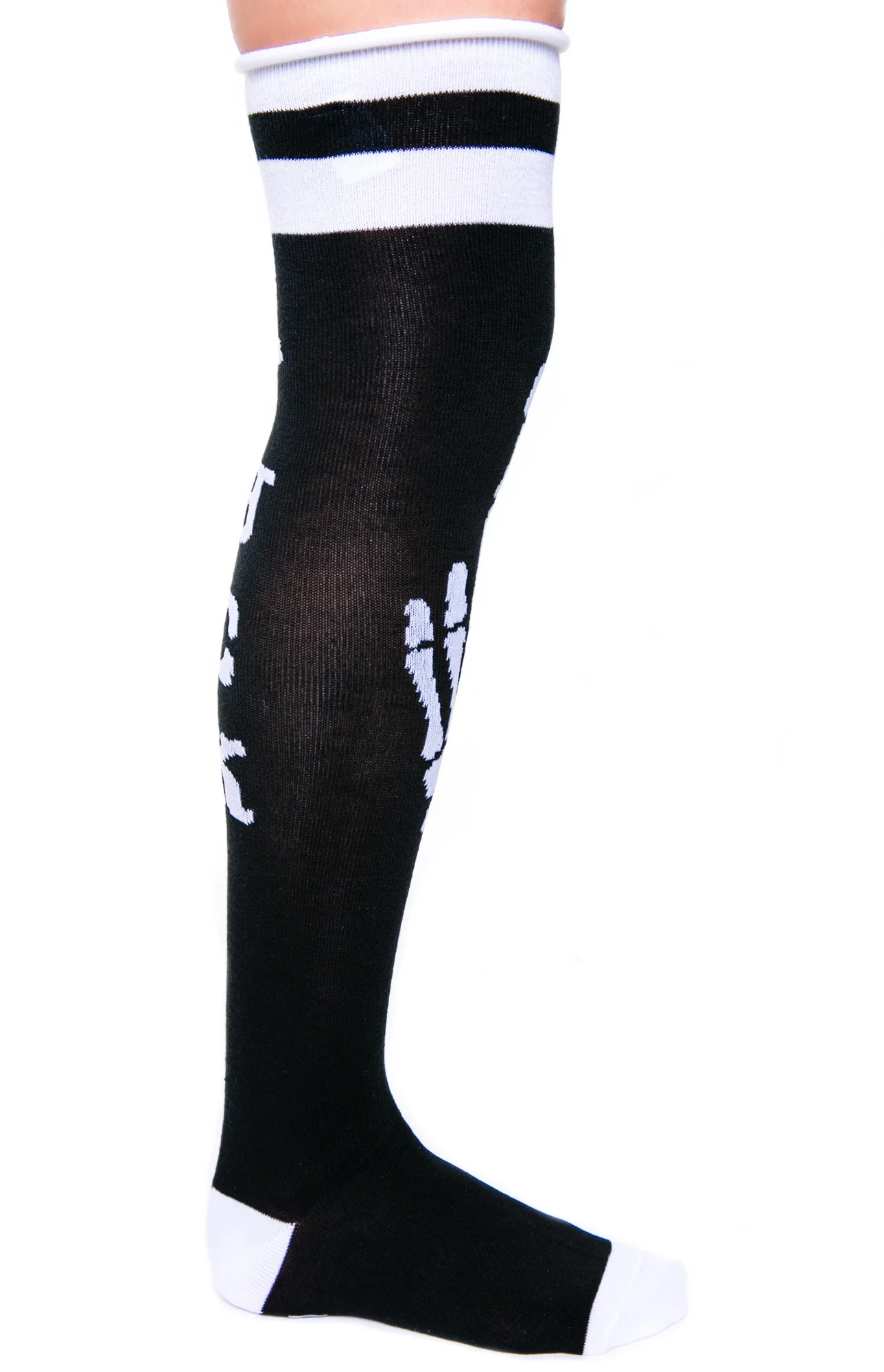 Up Yours Rolled Over The Knee Socks - Image 3