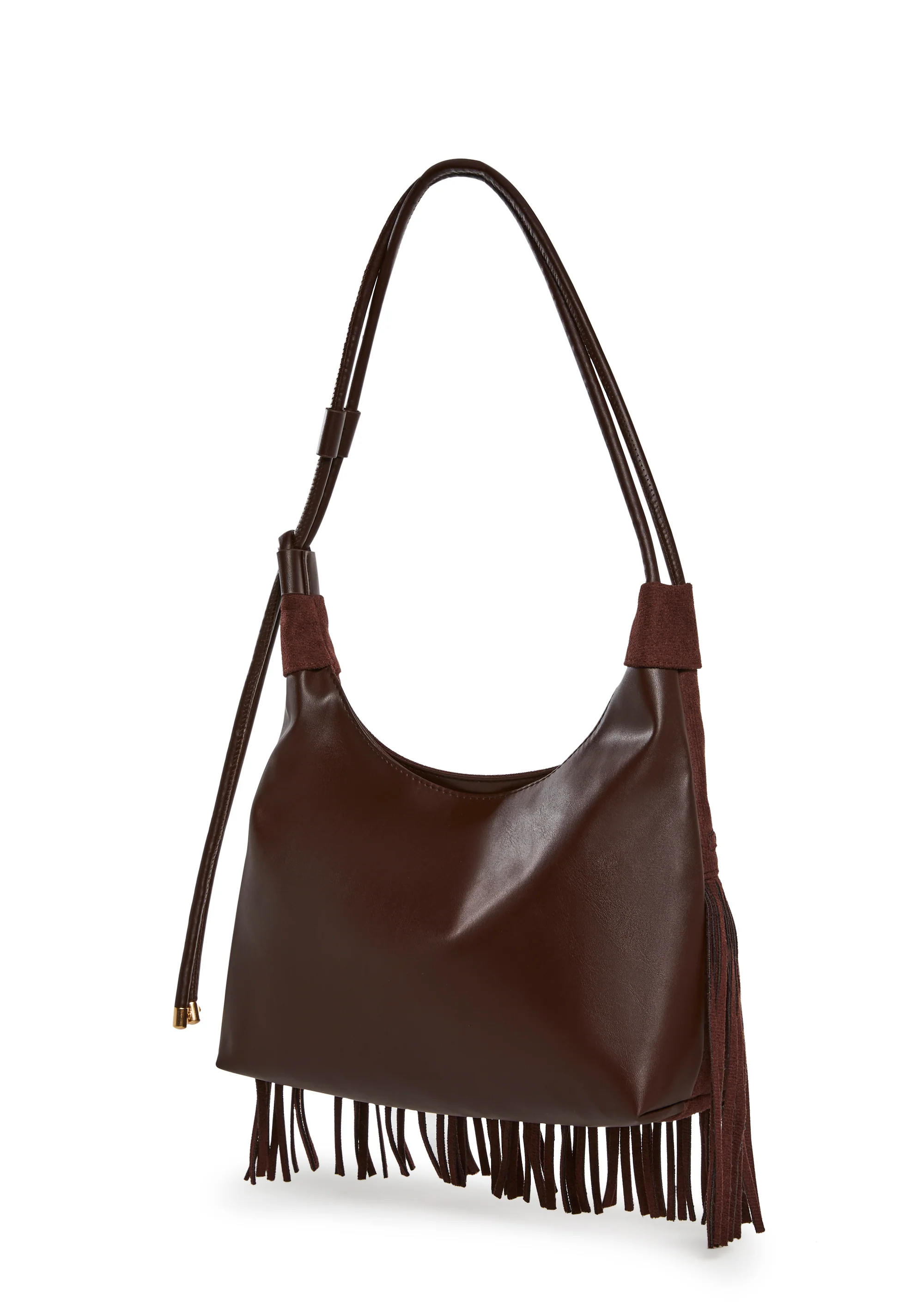 Uptown Trend Shoulder Bag - Brown - Image 4