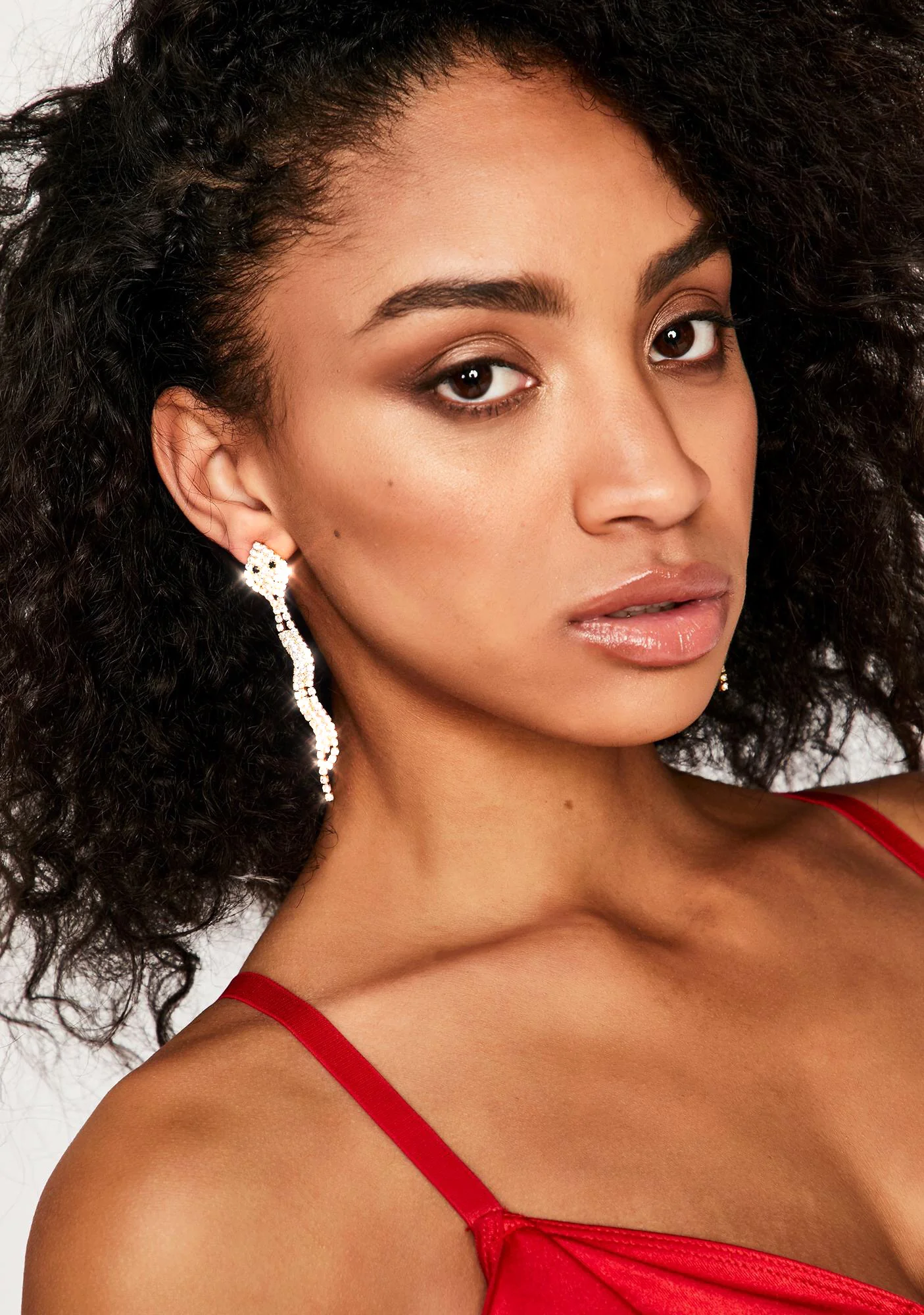 Ur Toxic Trait Rhinestone Earrings - Image 2