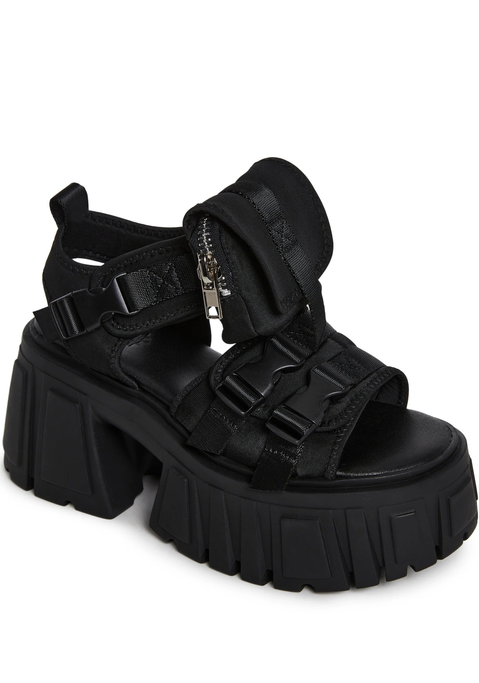 Utopia Platform Sandals - Black - Image 2