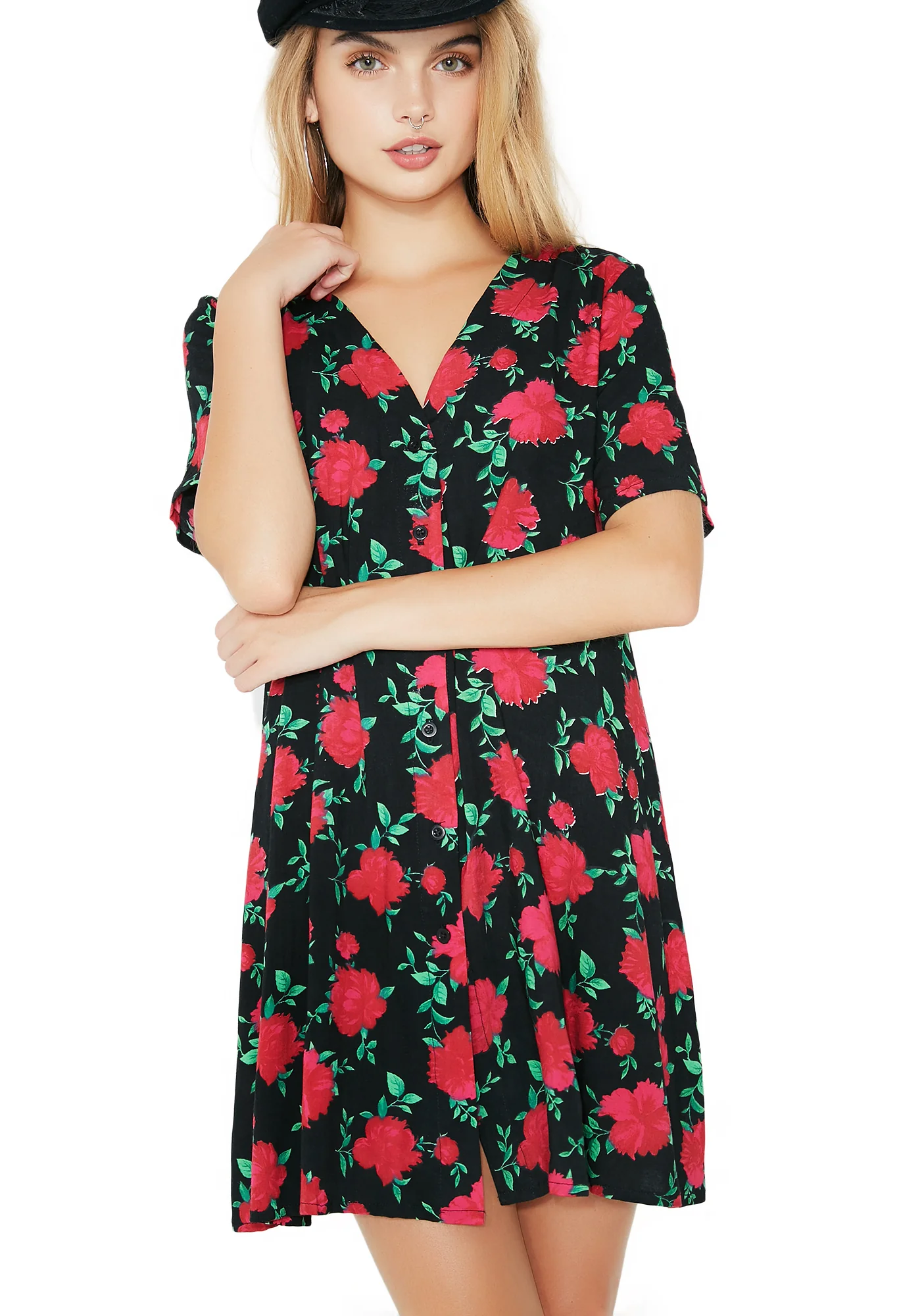 Valeria Rose Crosena Babydoll Dress - Image 4
