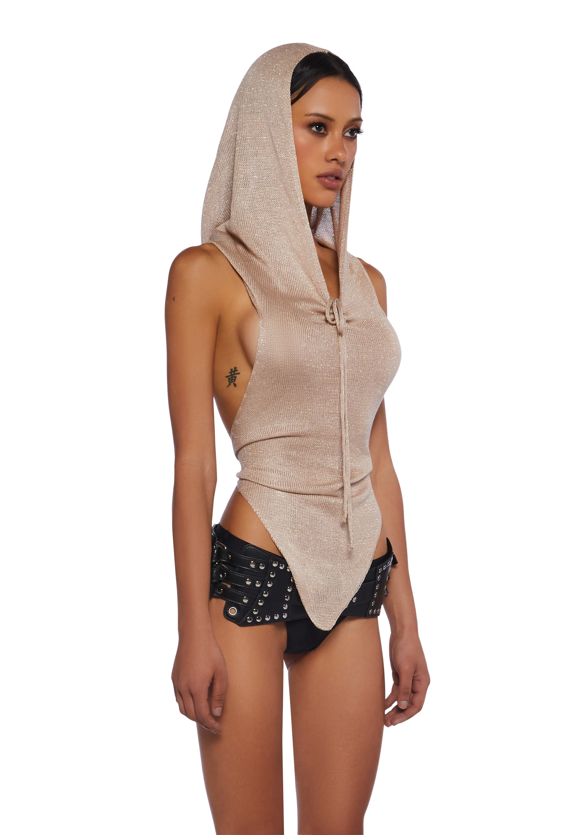 Valley Visions Hooded Top - Gold - Image 4