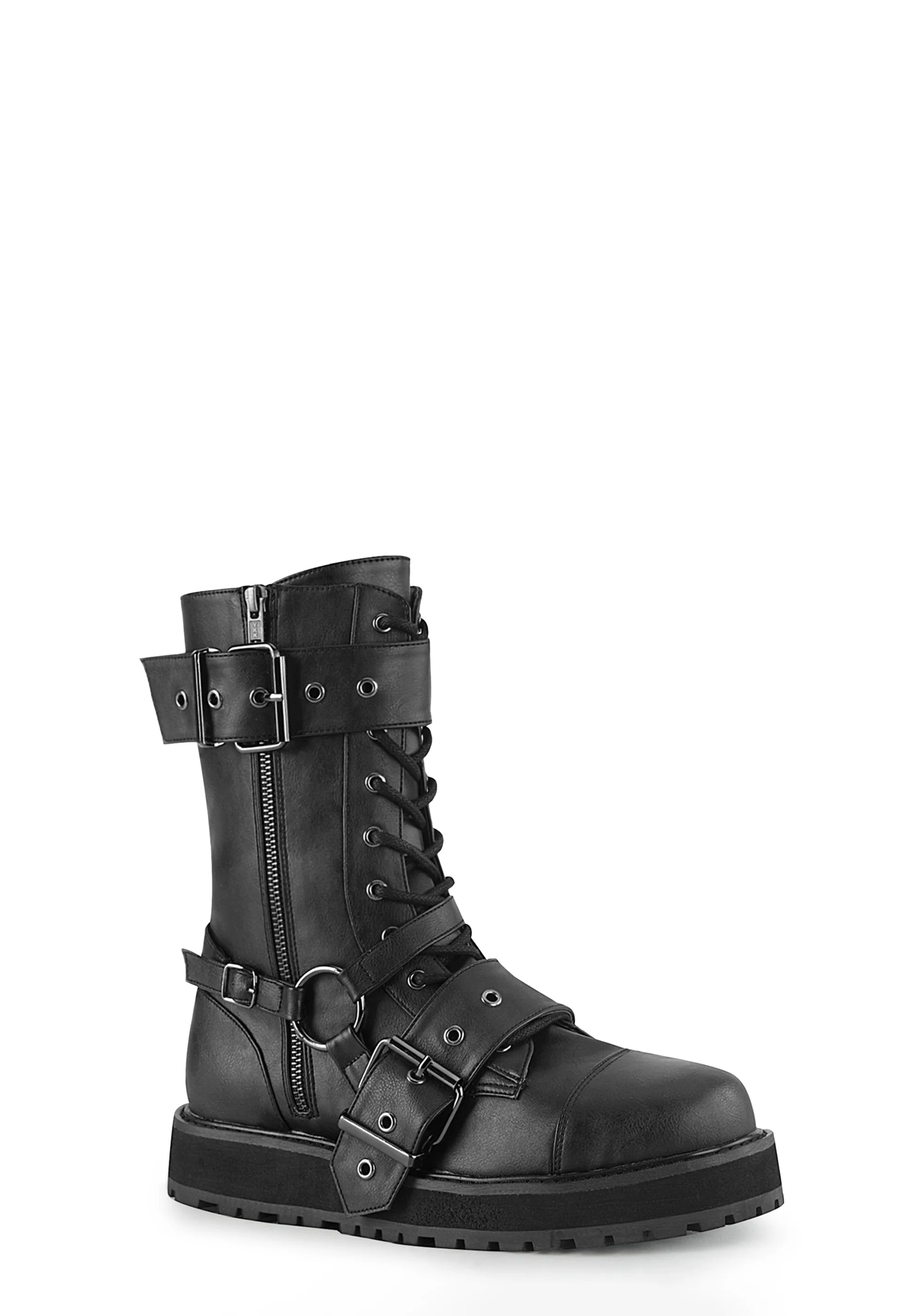 Valor-220 Unisex Platform Mid-Calf Boots - Image 5