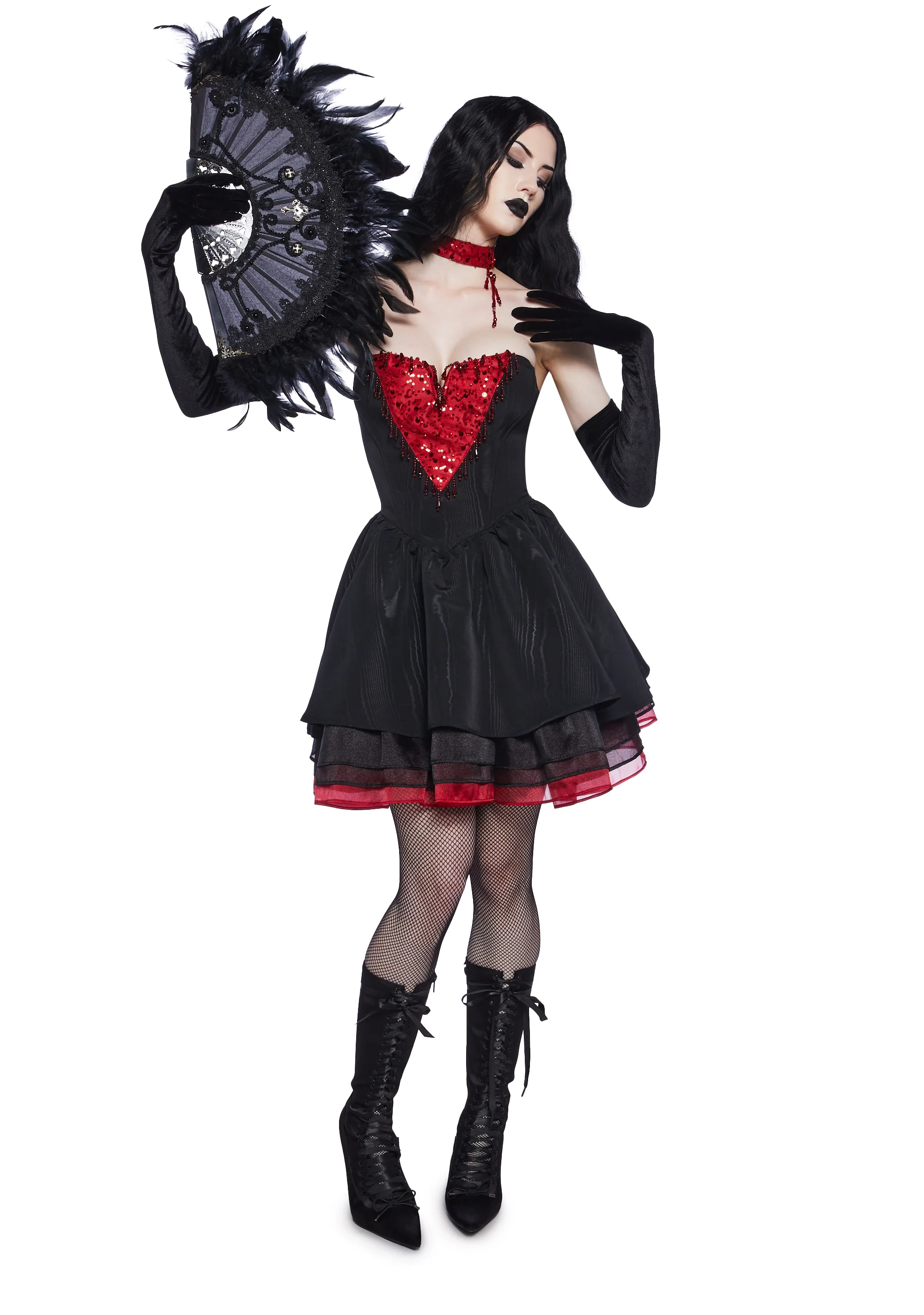 Vampire’s Kiss Mini Dress - Image 2
