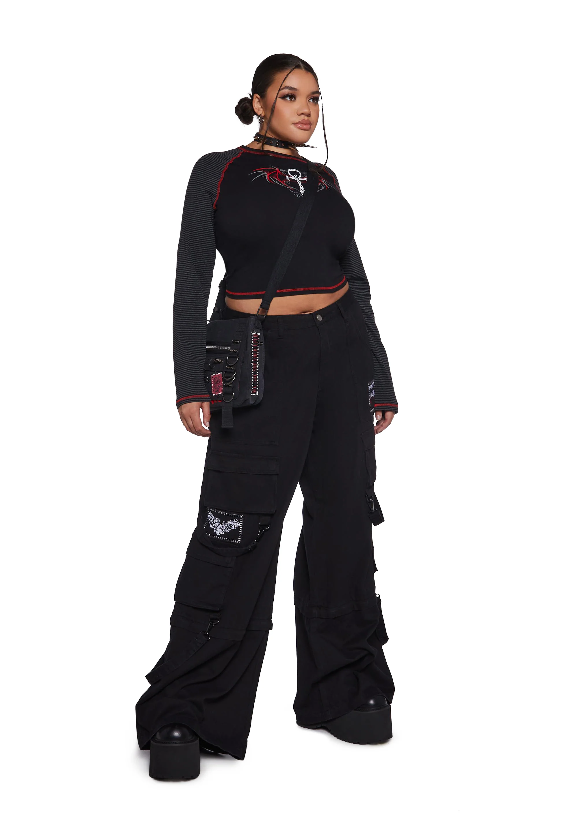 Vampyre Problems Convertible Cargo Pants - Image 11