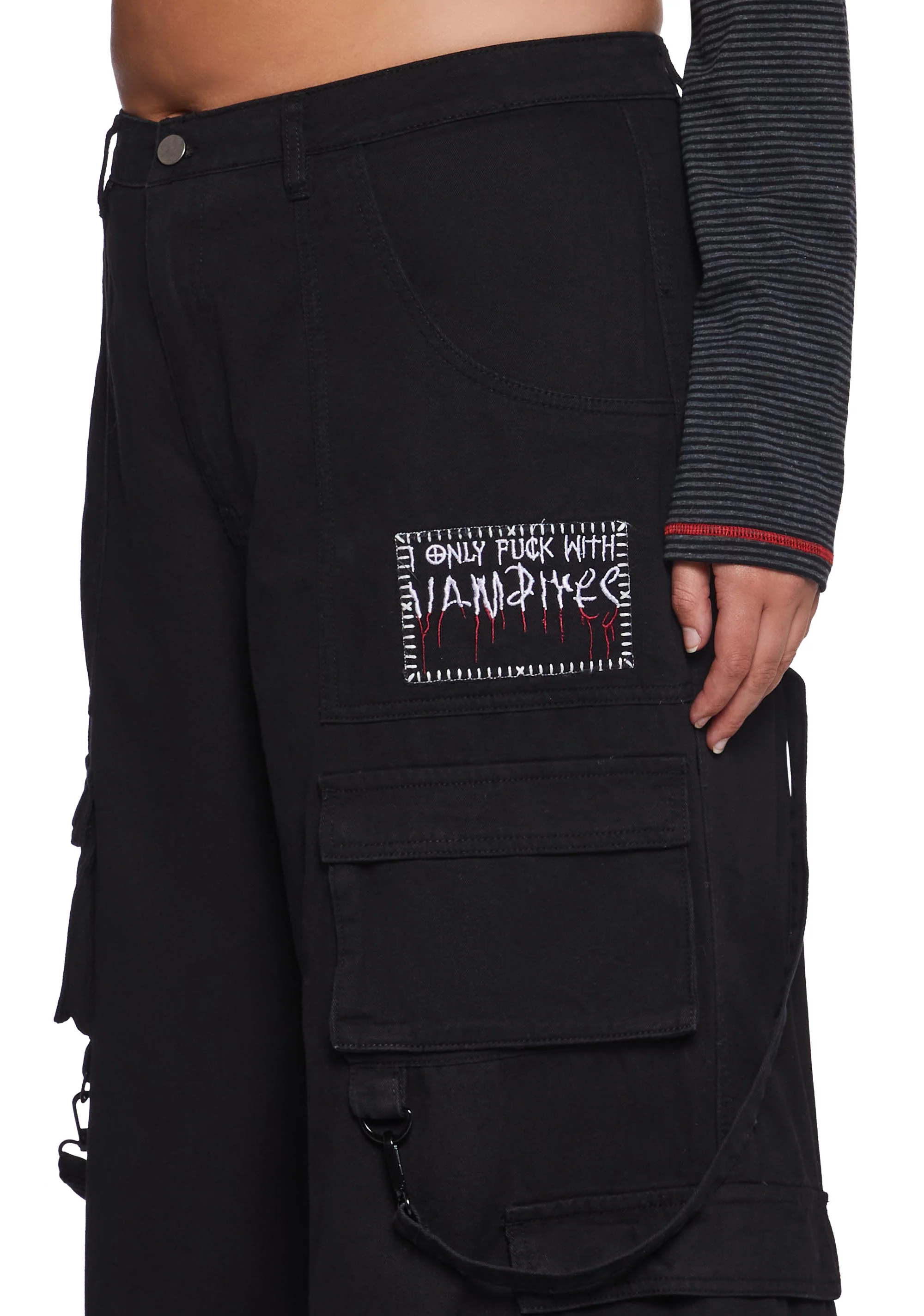 Vampyre Problems Convertible Cargo Pants - Image 12