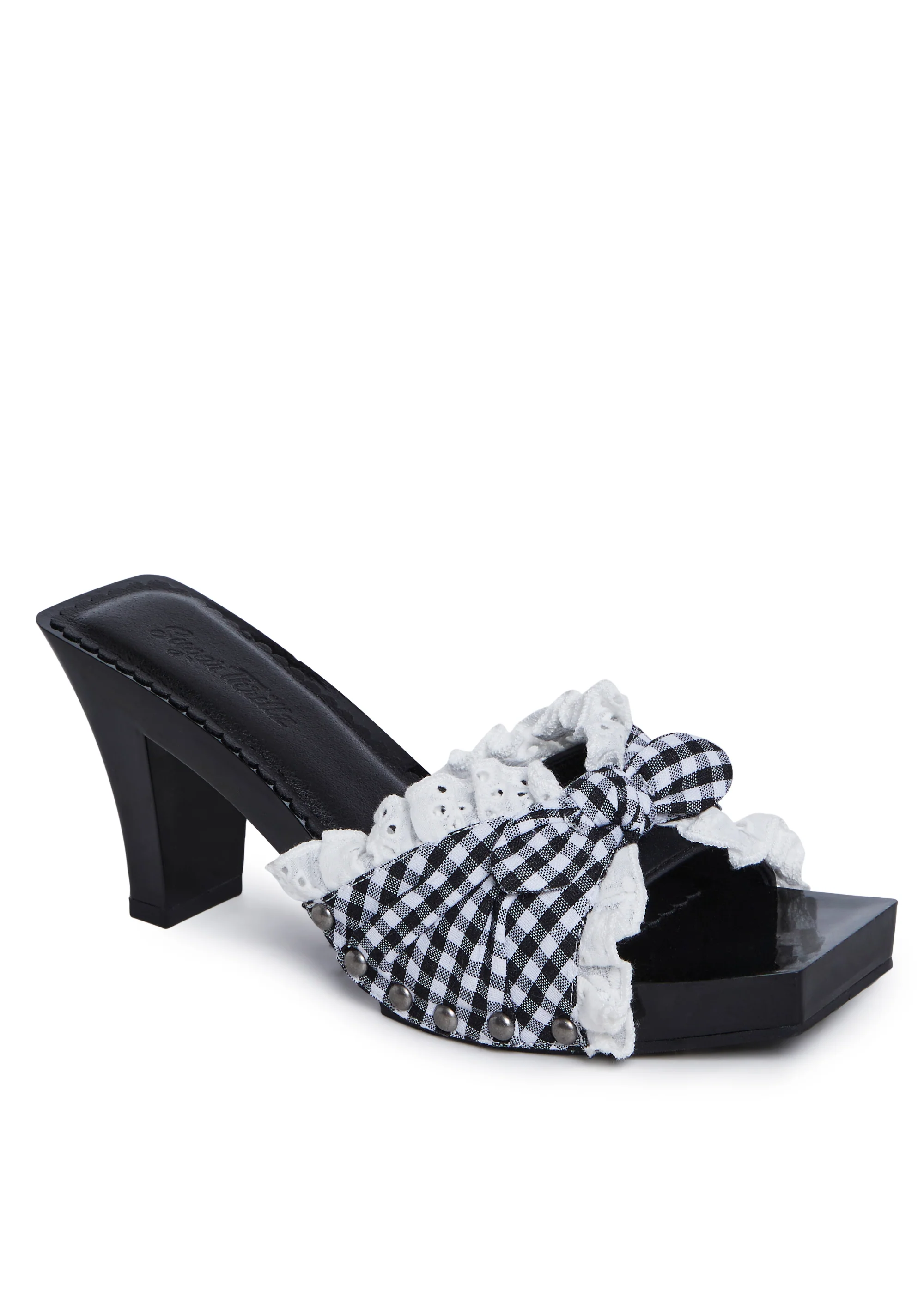 Bless Your Heart Heeled Sandals - Black - Image 2