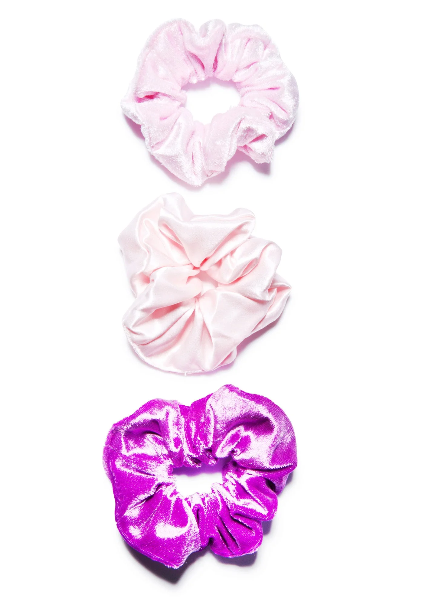 Velvet Barbae Bitch Scrunchie - Dark Purple - Image 4