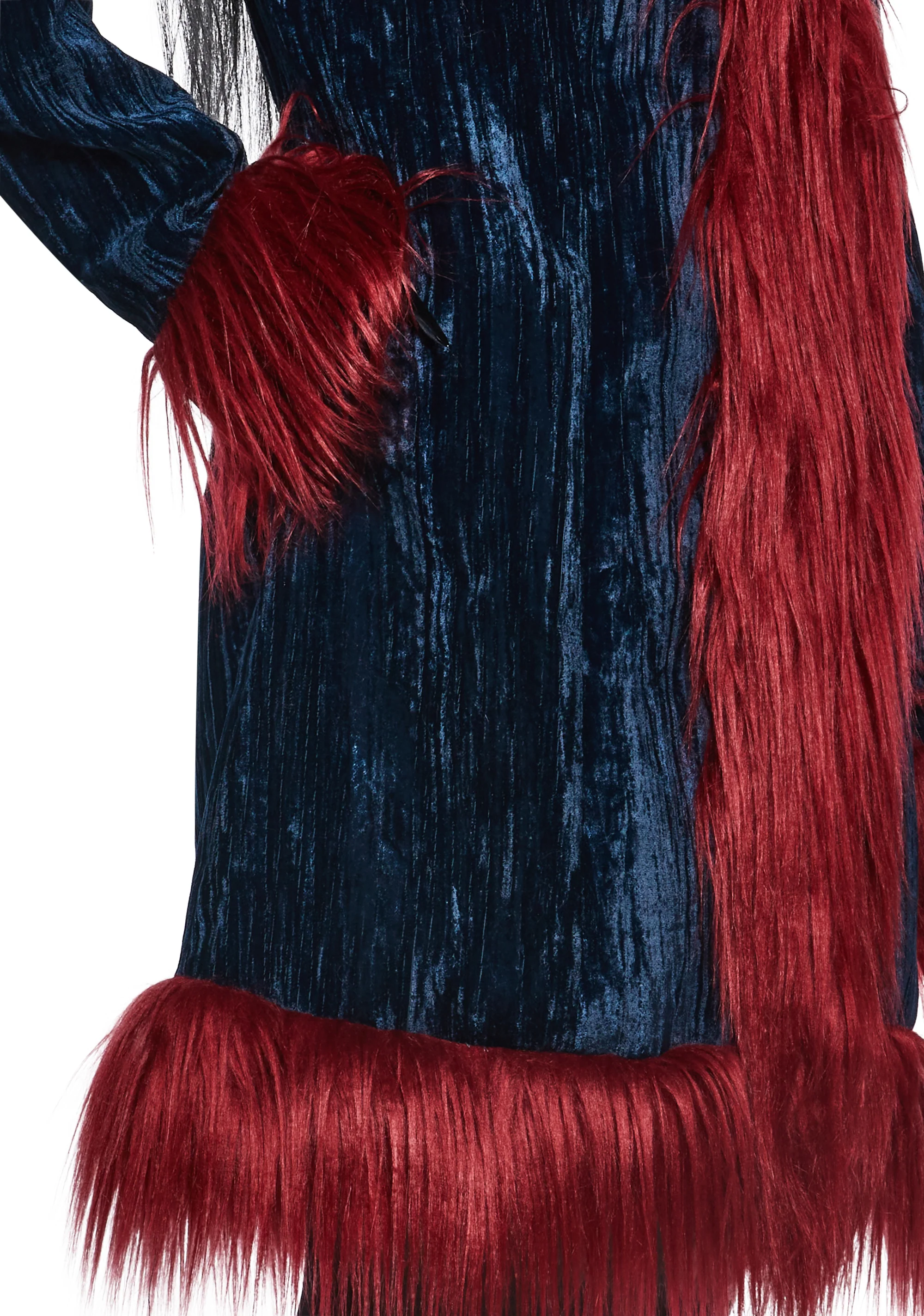 Art Magic Velvet Coat - Blue - Image 5