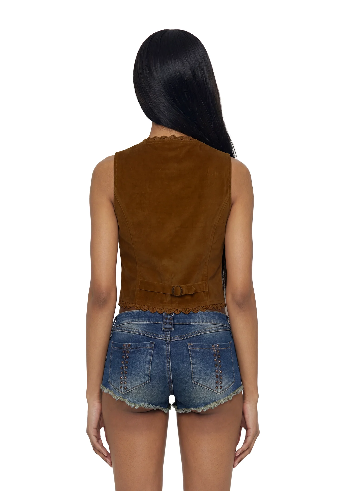 Sienna Velvet Vest - Image 4