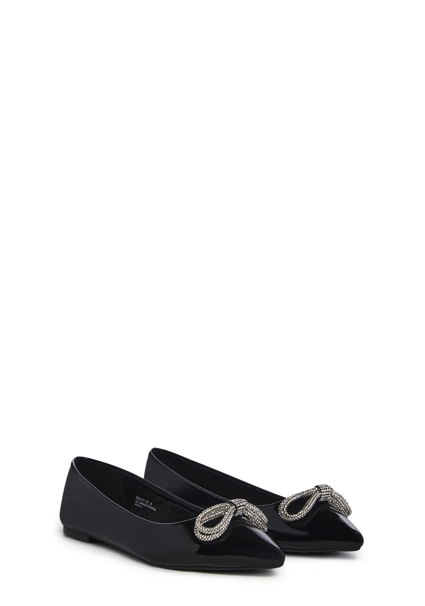 Rendezvous Pointed Flats - Black - Image 3