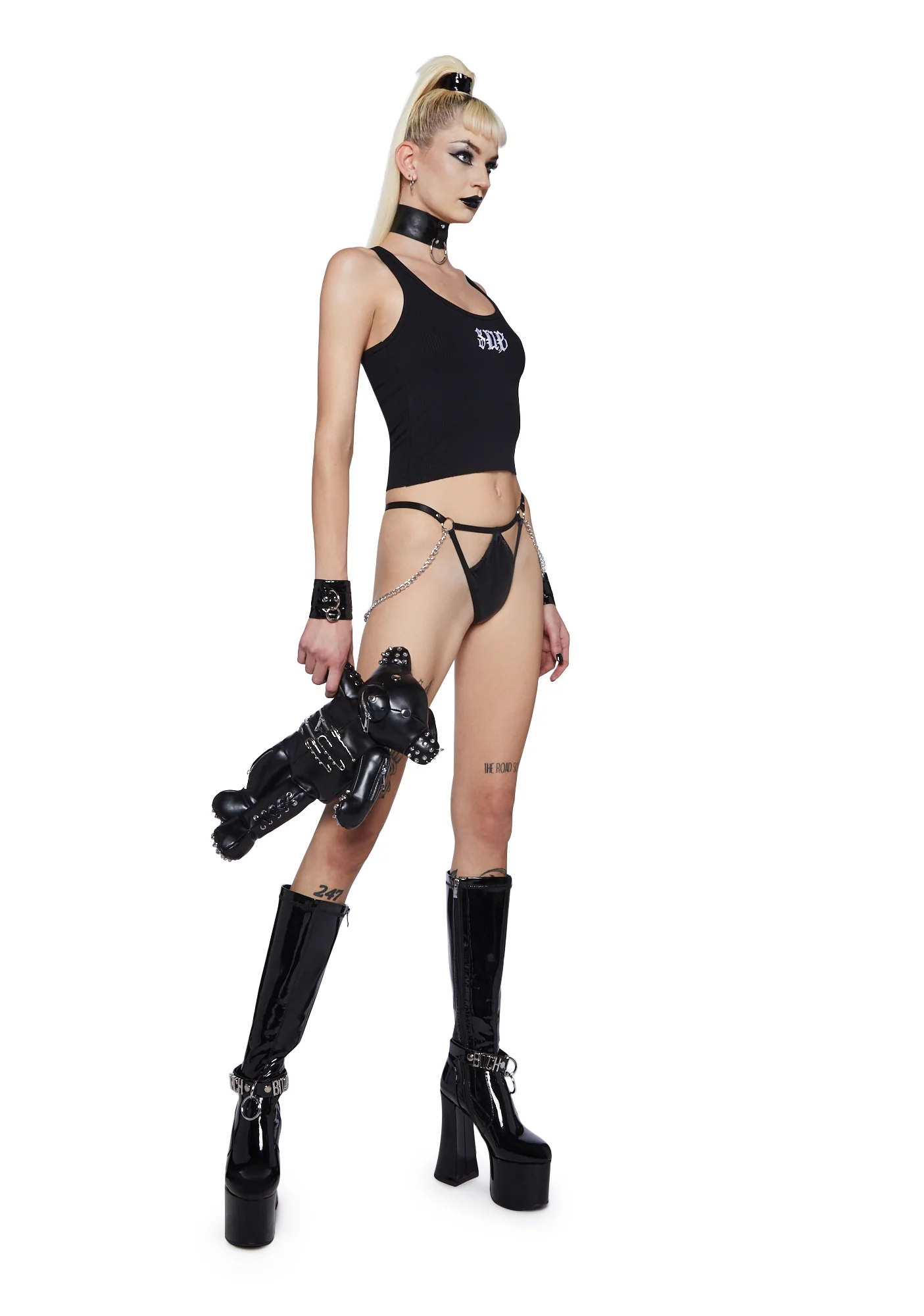 Very Obedient Graphic Tank - Image 2