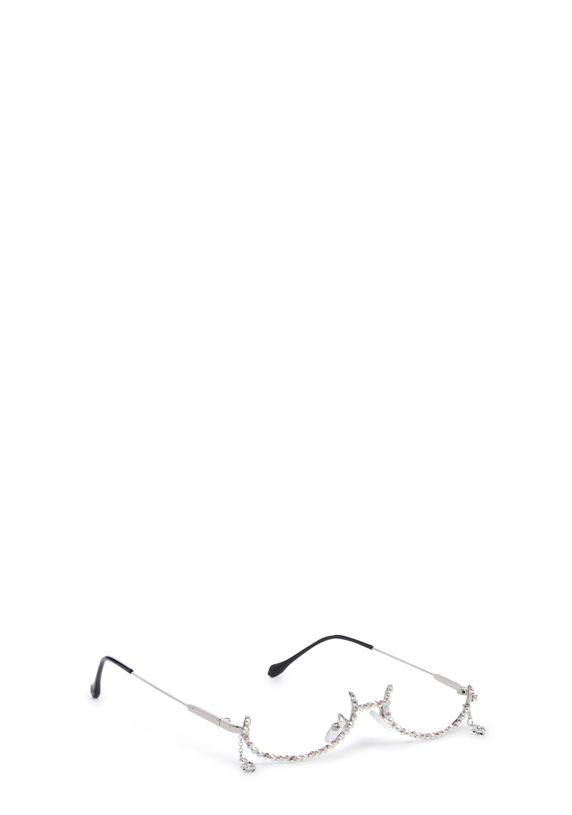 Very Posh Rhinestone Glasses - Image 3