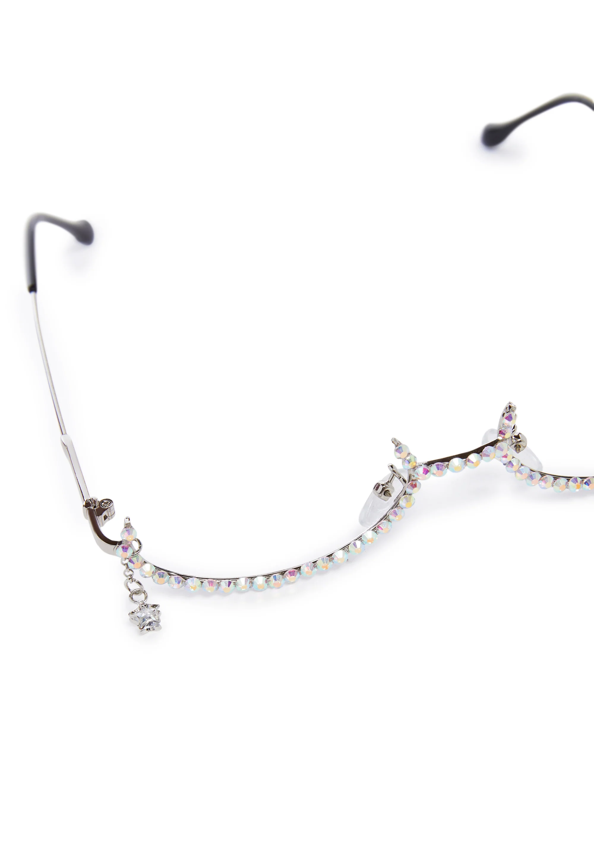 Very Posh Rhinestone Glasses - Image 4