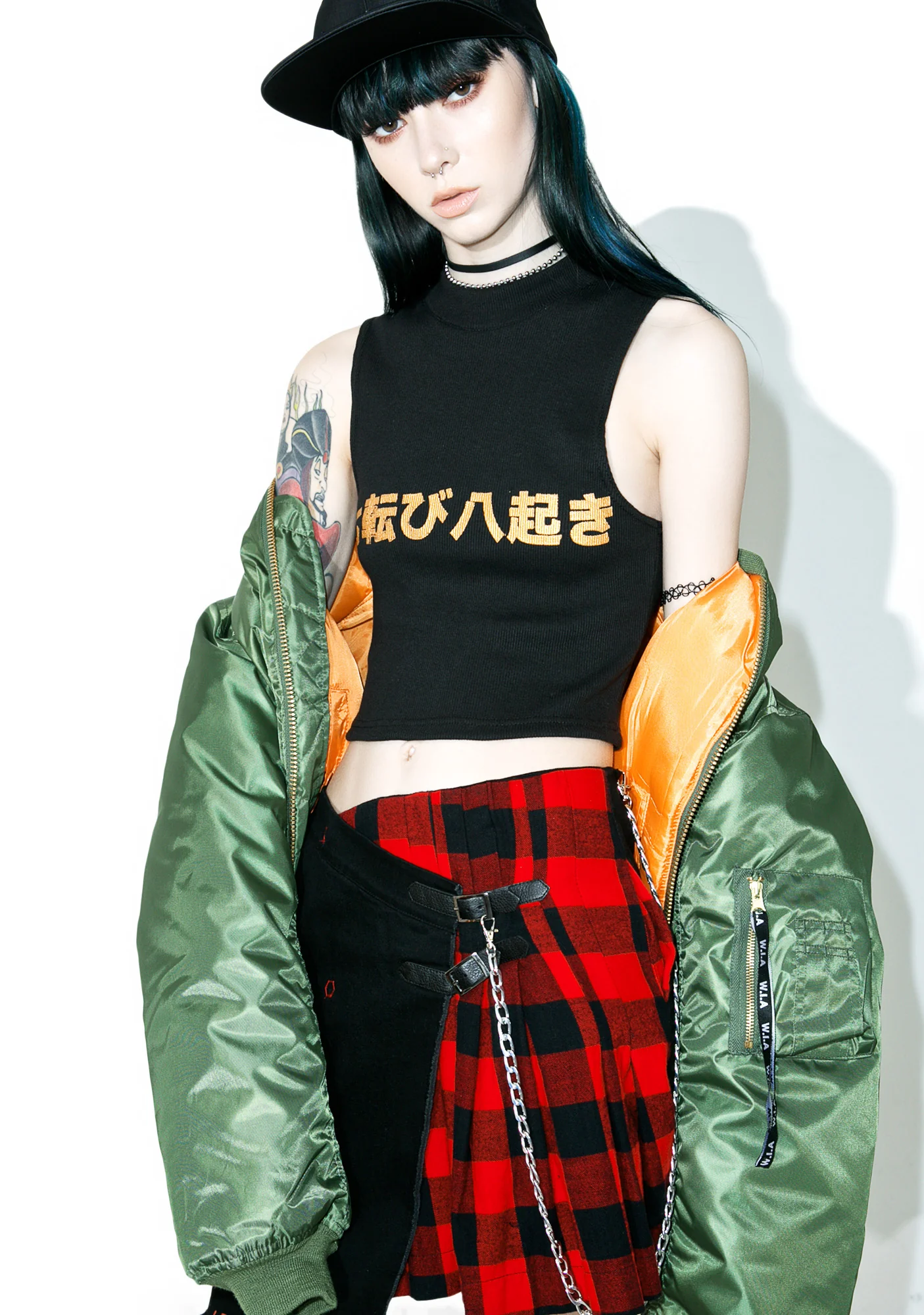 Vicissitudes II Crop Top - Image 2