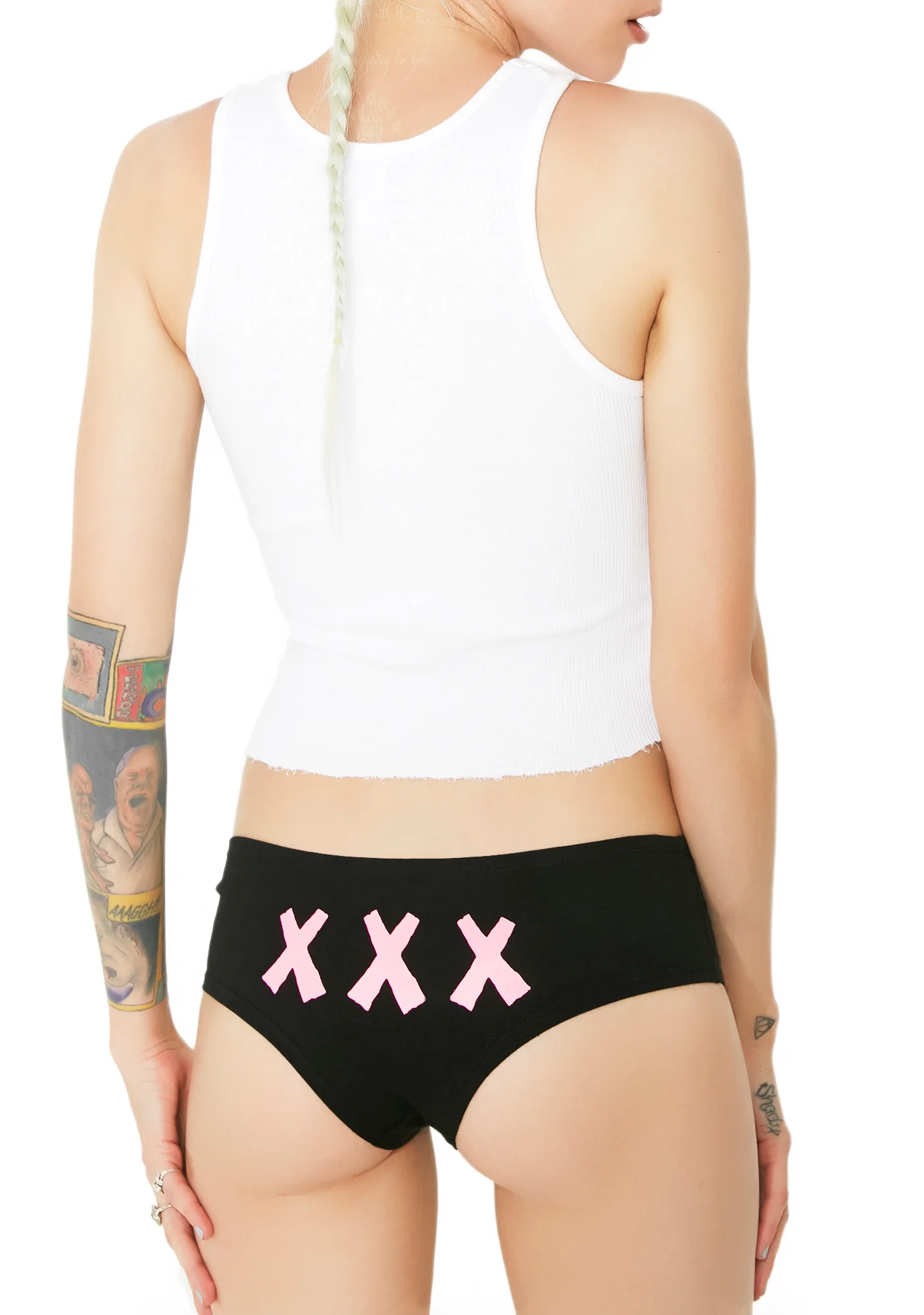 Viewer Discretion Booty Shorts - Image 4