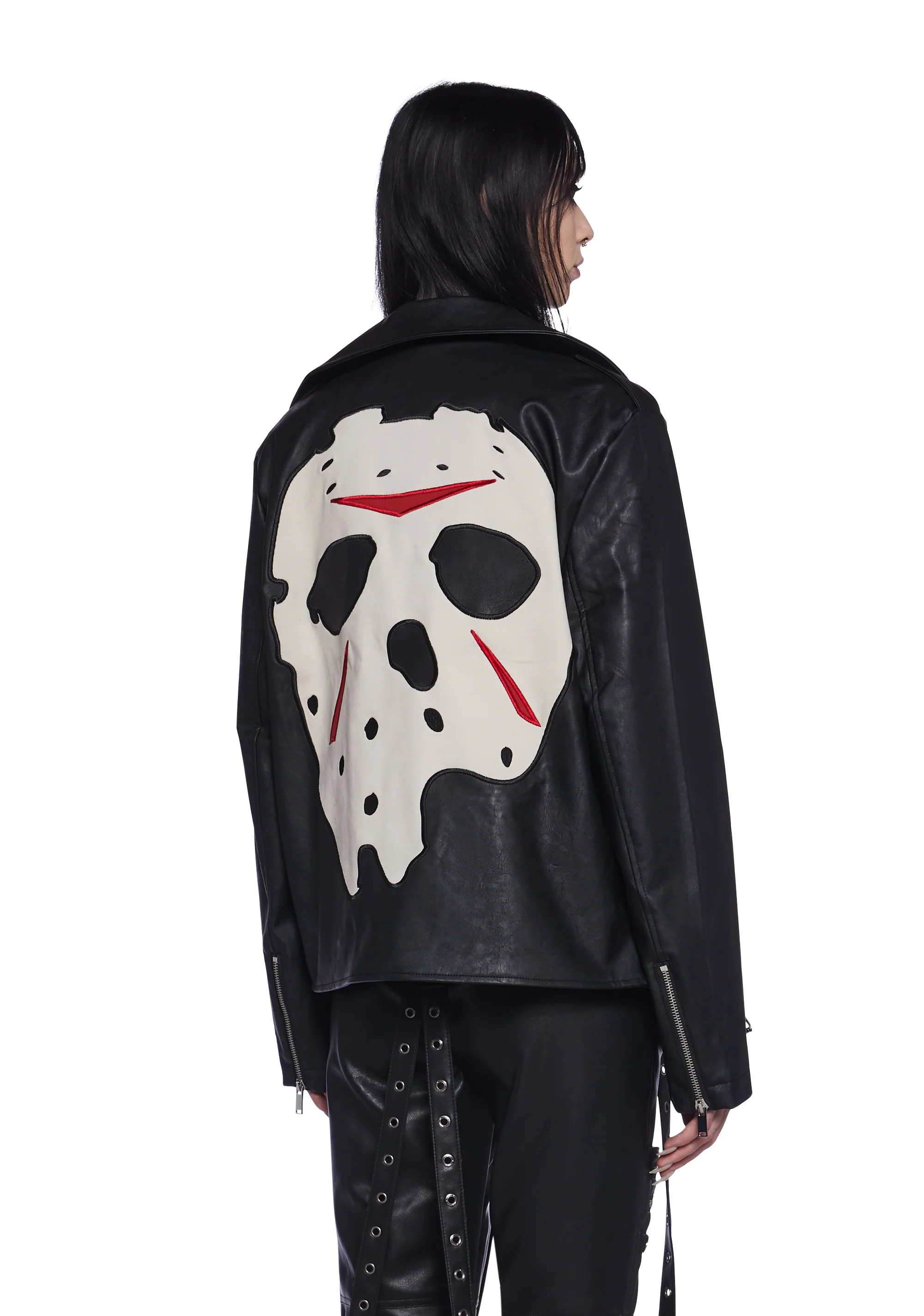 Vile Voorhees Oversized Moto Jacket - Image 3