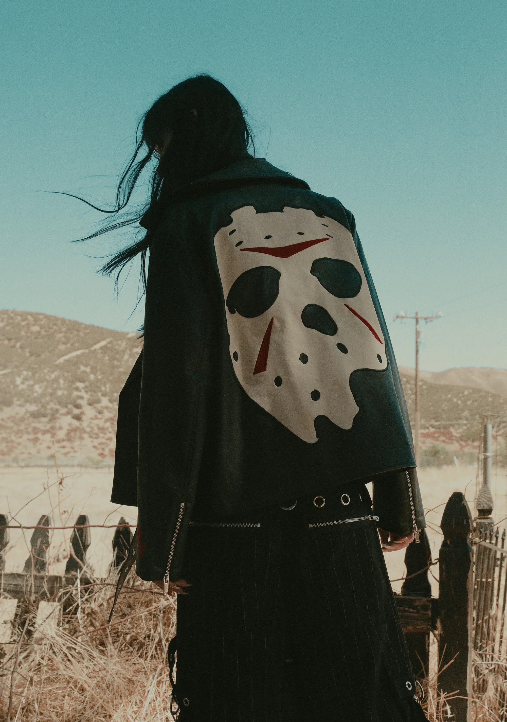 Vile Voorhees Oversized Moto Jacket - Image 7