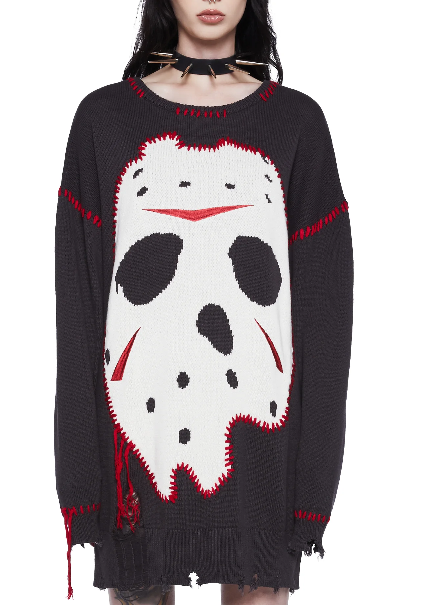 Vile Voorhees Oversized Sweater - Image 5