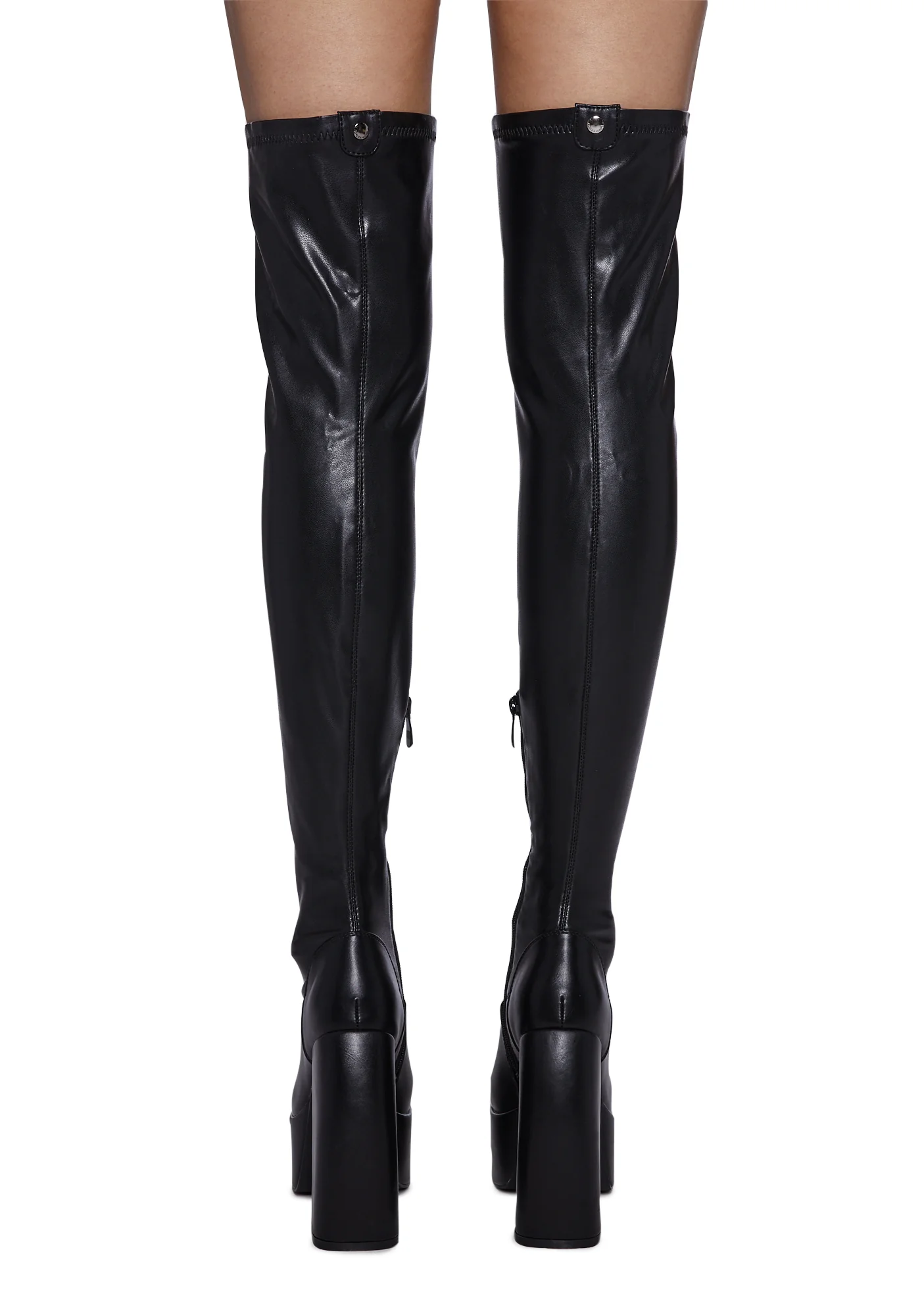 Vilma Thigh High Platform Boots - Image 3