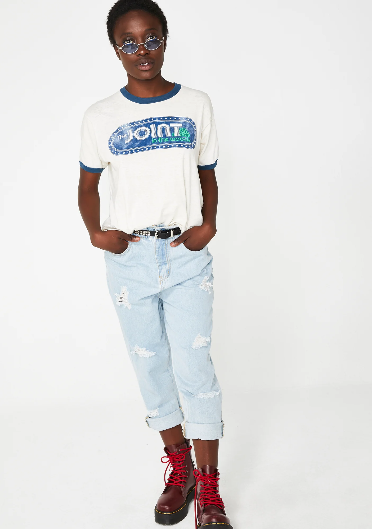 Vintage 70s Joint In The Woods Tee - Image 3